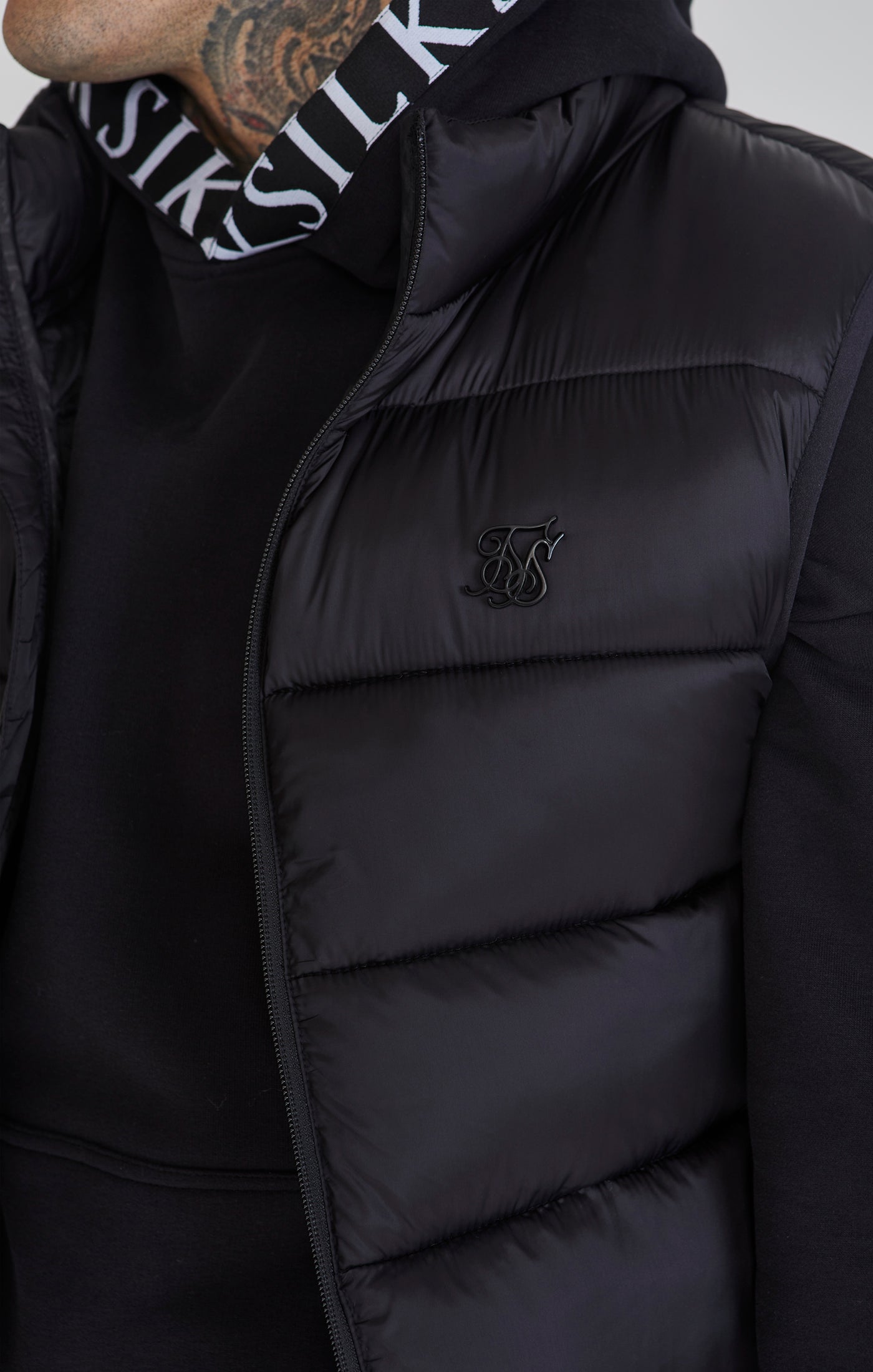 Gilet in Nero Giacche SikSilk