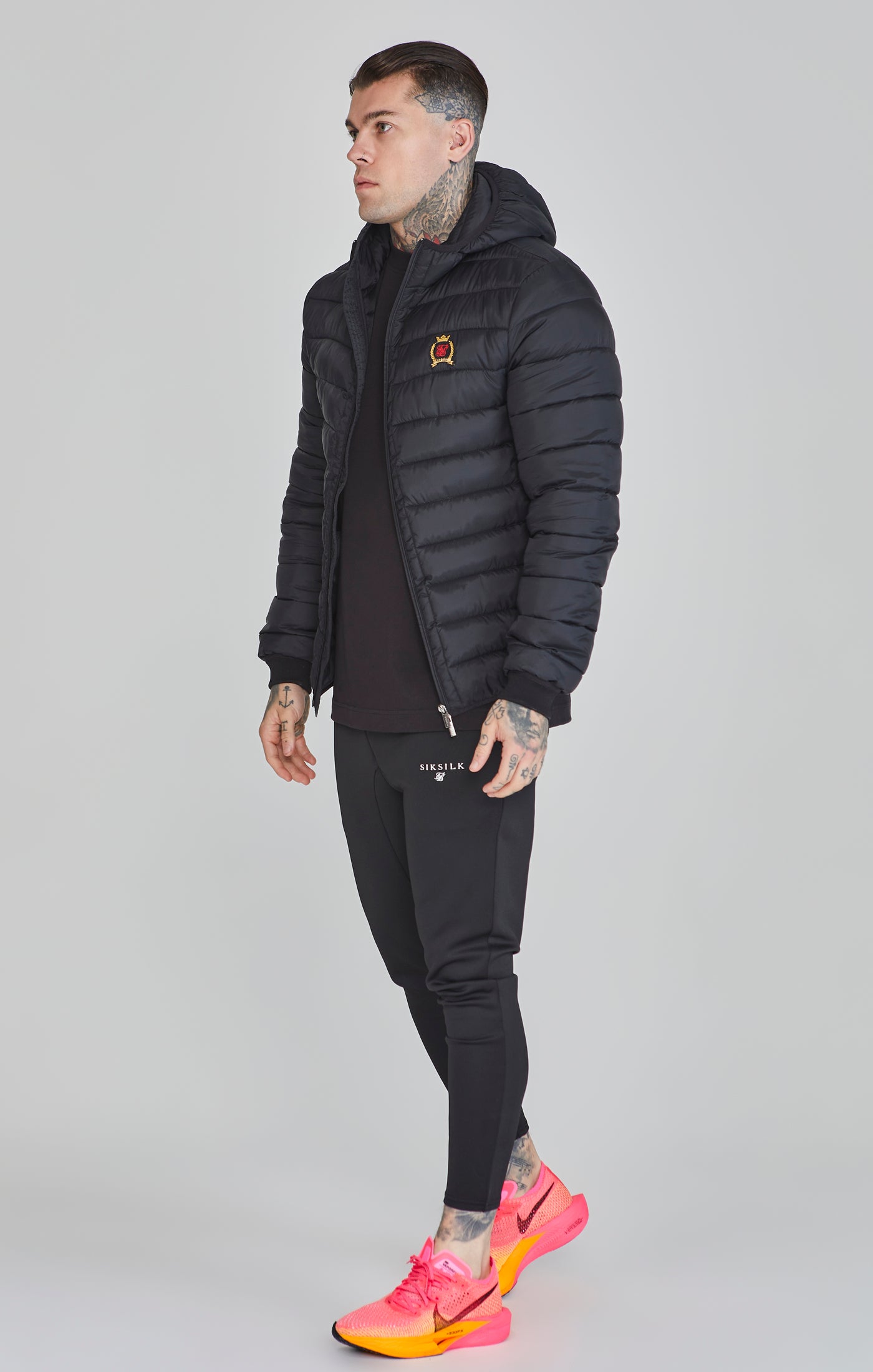 Giacca Bubble in Nero Giacche SikSilk