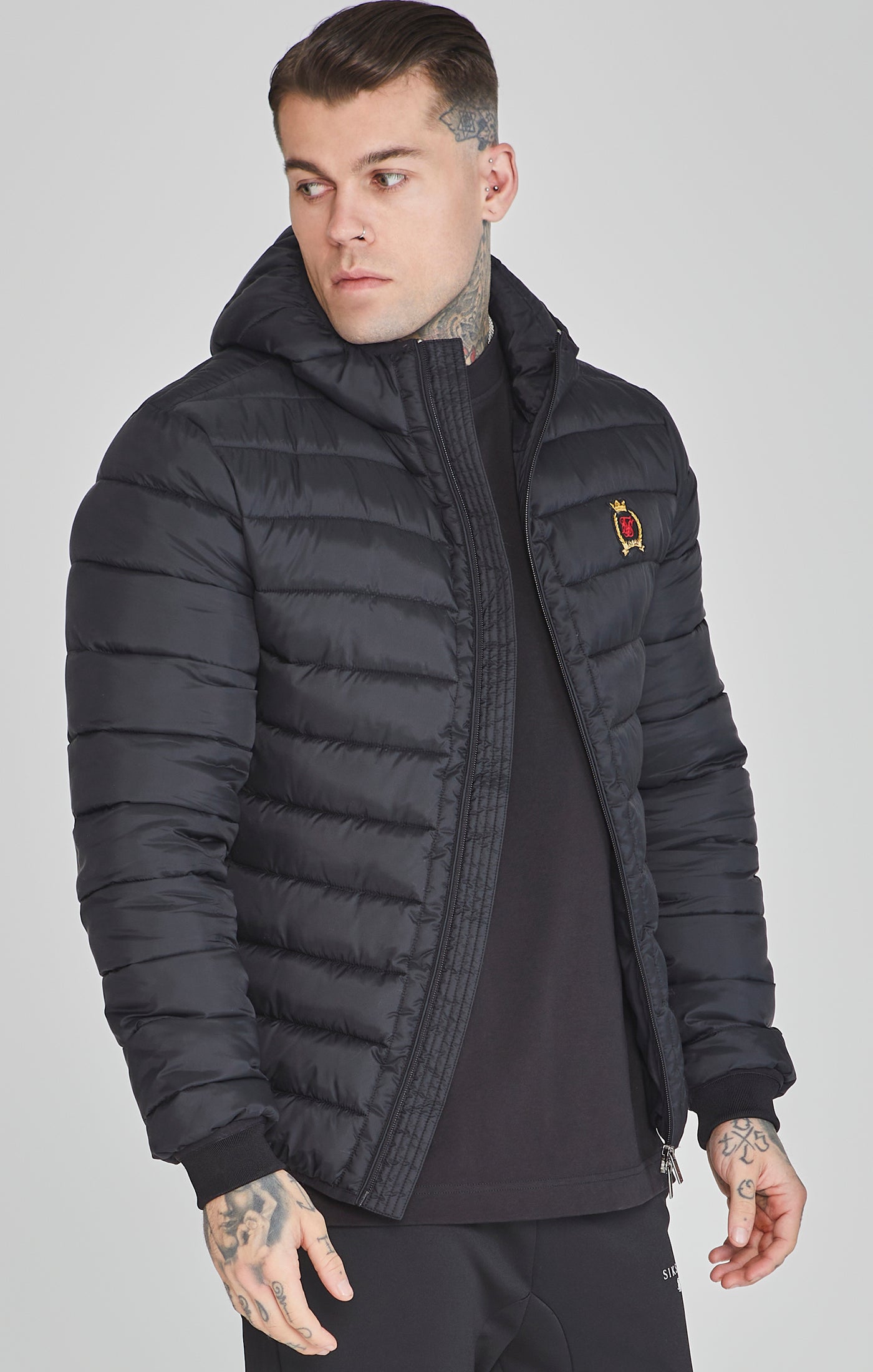 Giacca Bubble in Nero Giacche SikSilk