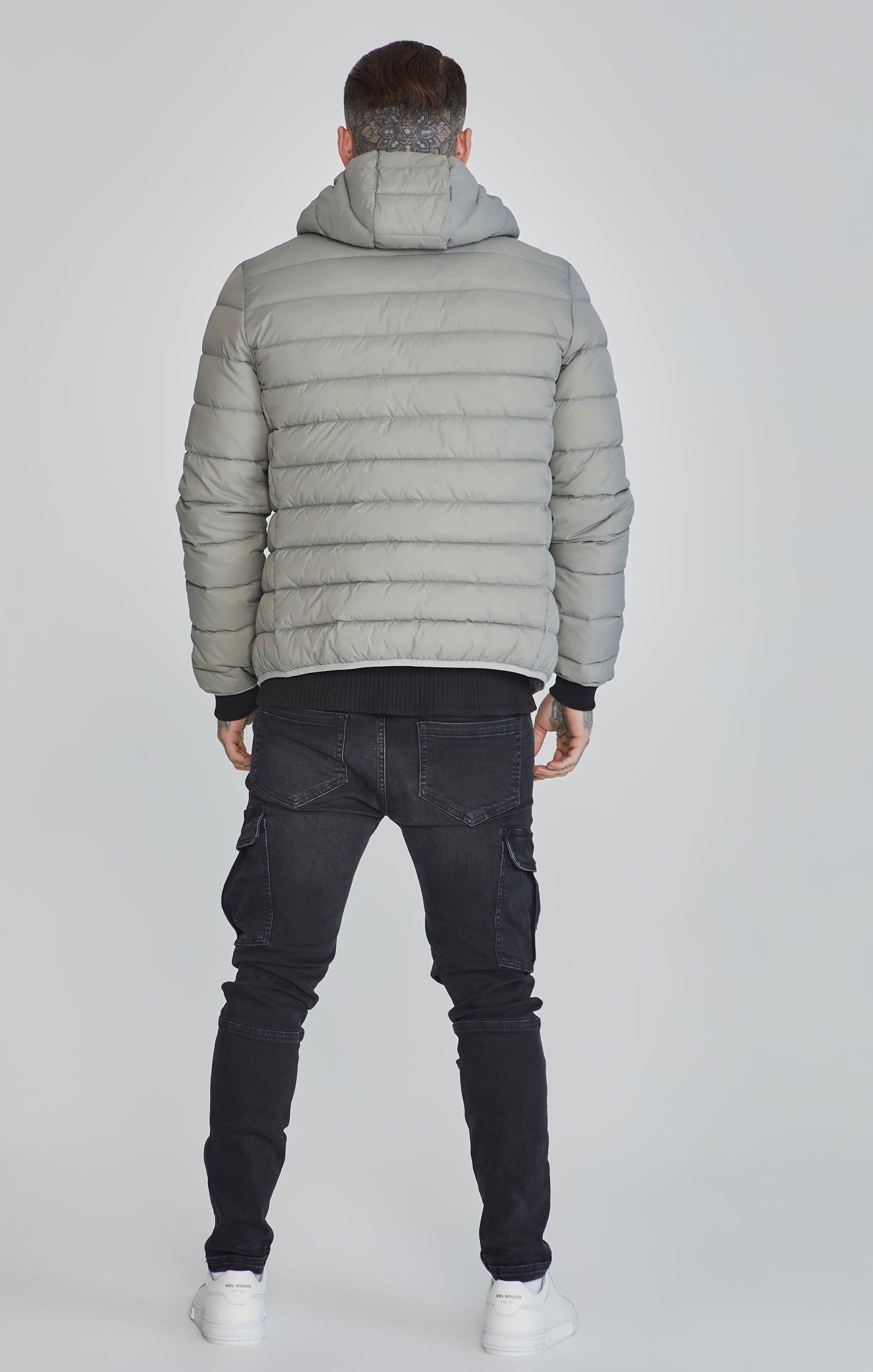 Giacca Bubble in Grigio Giacche SikSilk