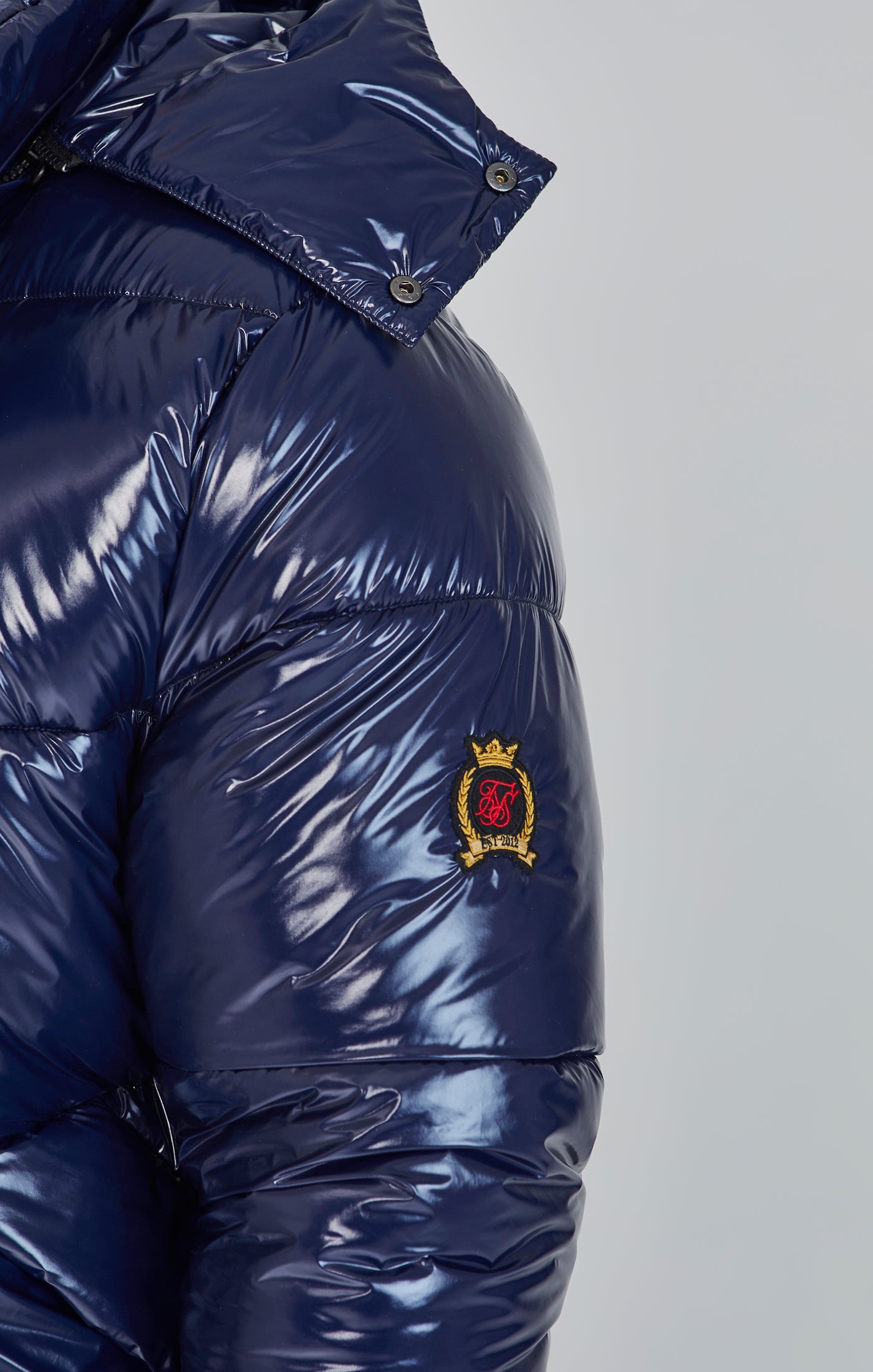 Giacca Puffer in Blue Jackets SikSilk