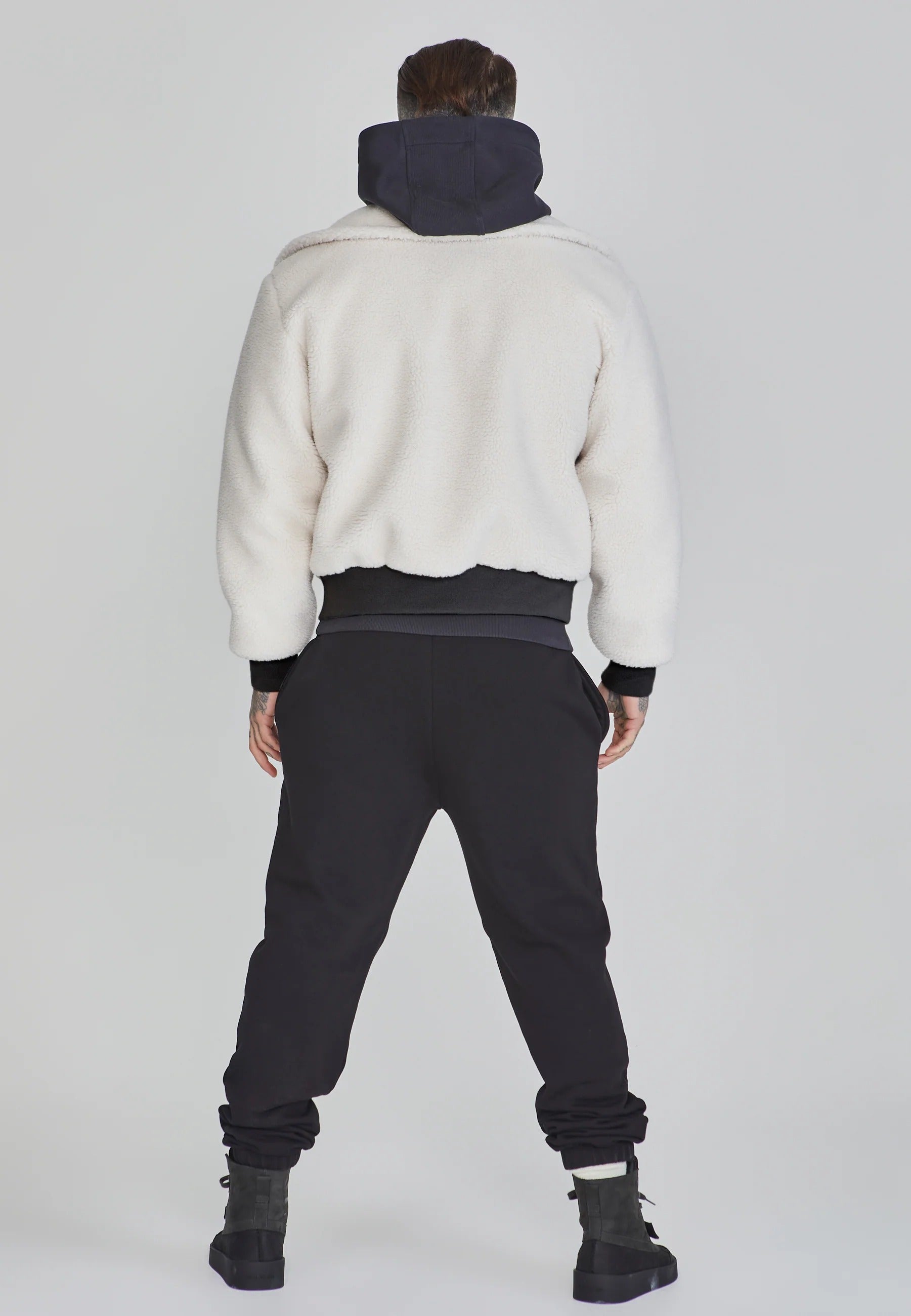 Giacca bomber in ecru Giacche SikSilk