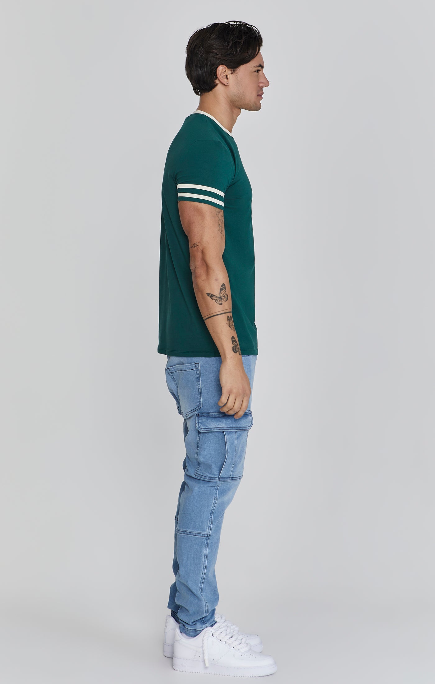 Maglietta Tournament in verde Magliette SikSilk