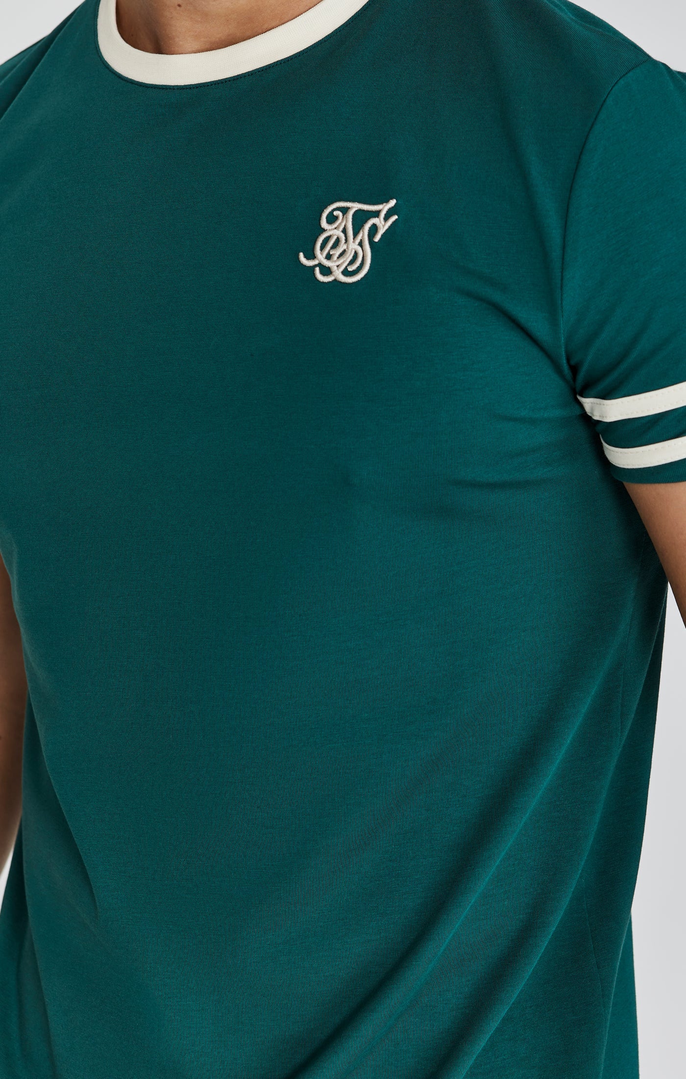 Maglietta Tournament in verde Magliette SikSilk