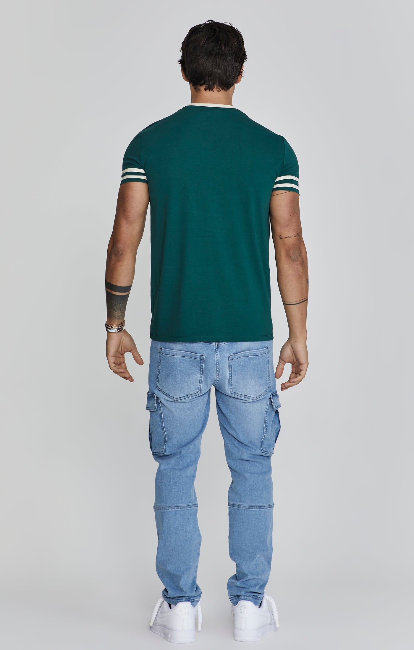 Maglietta Tournament in verde Magliette SikSilk