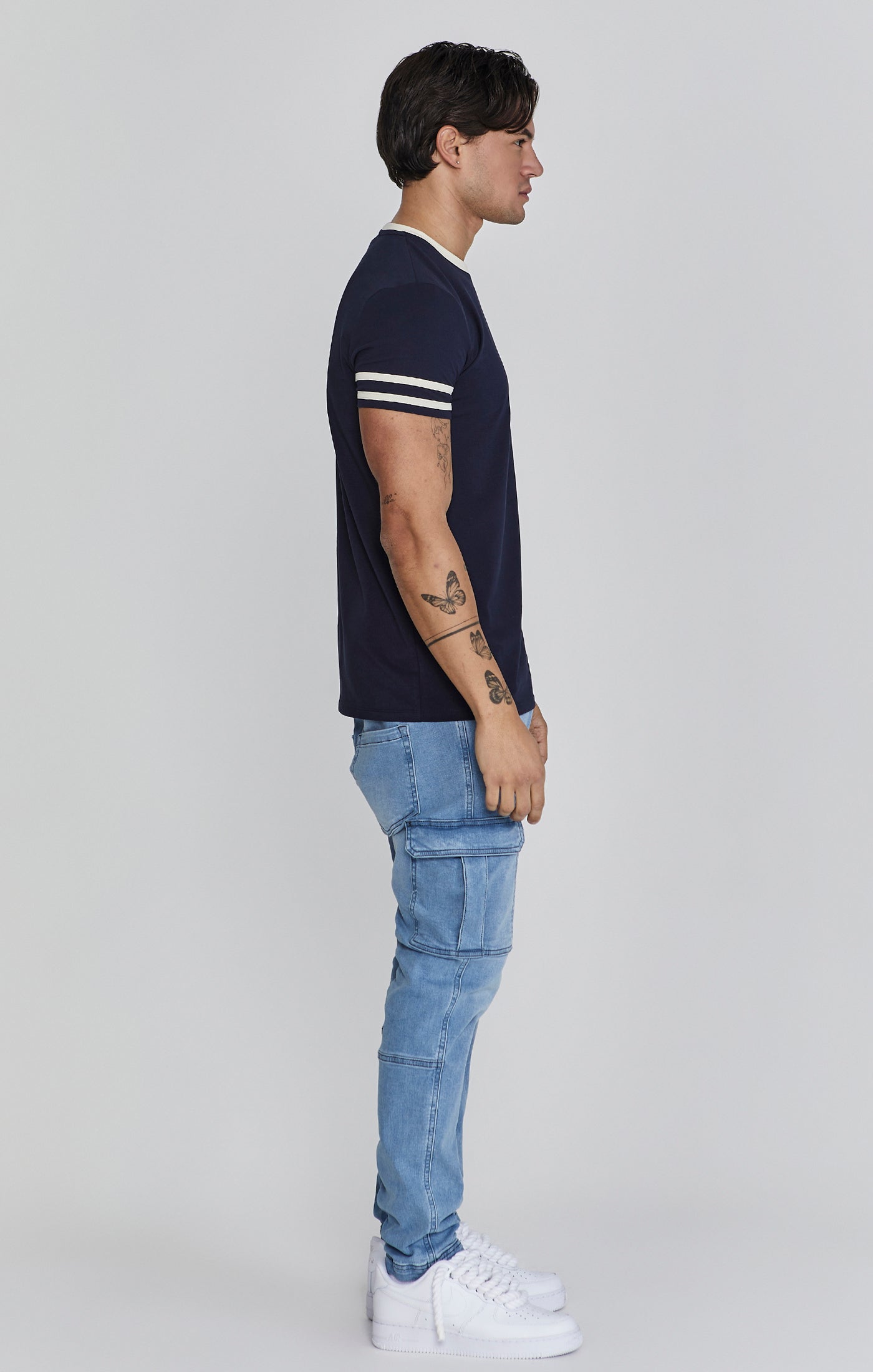 Maglietta Tournament in Navy Magliette SikSilk