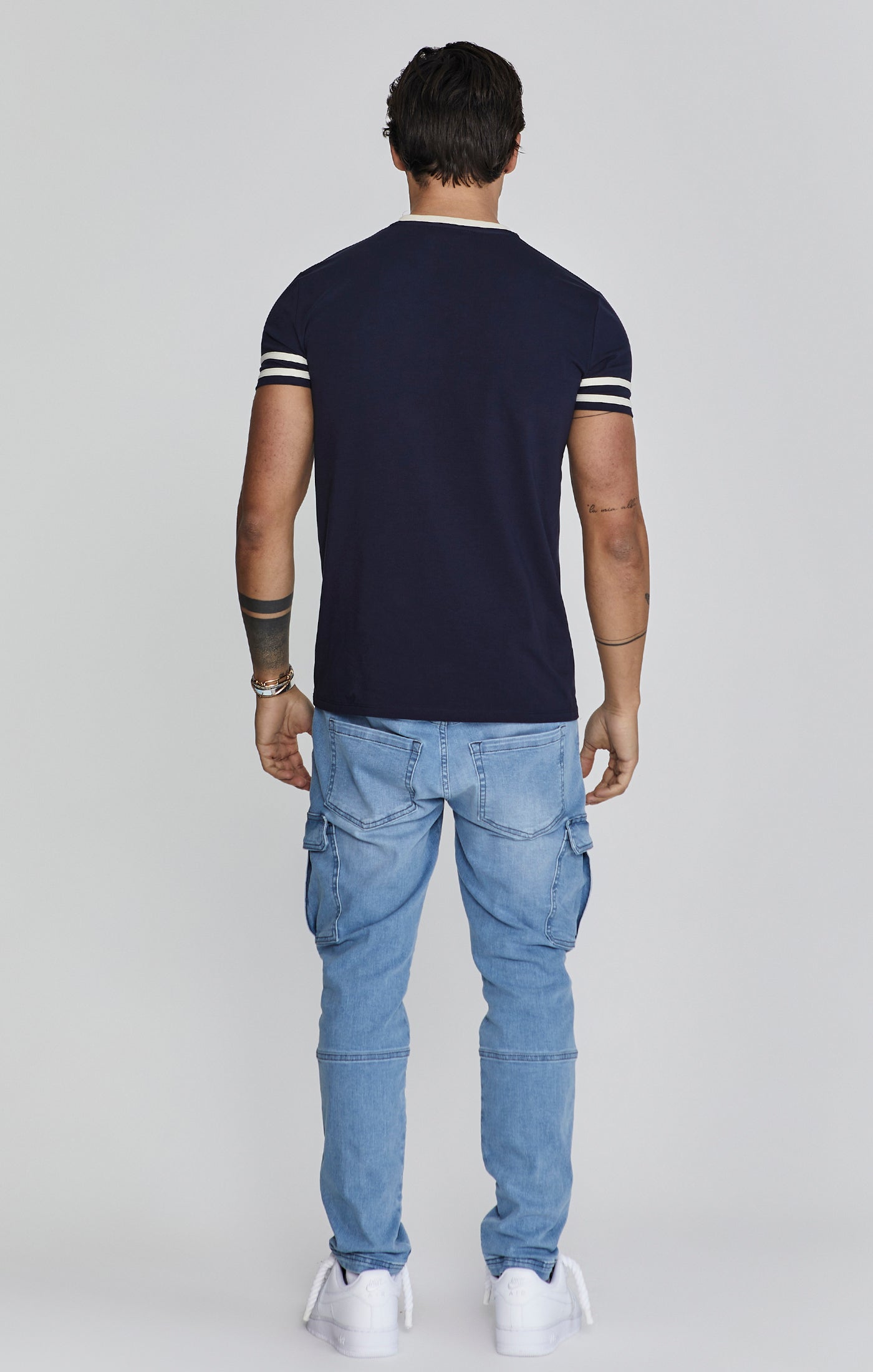 Maglietta Tournament in Navy Magliette SikSilk