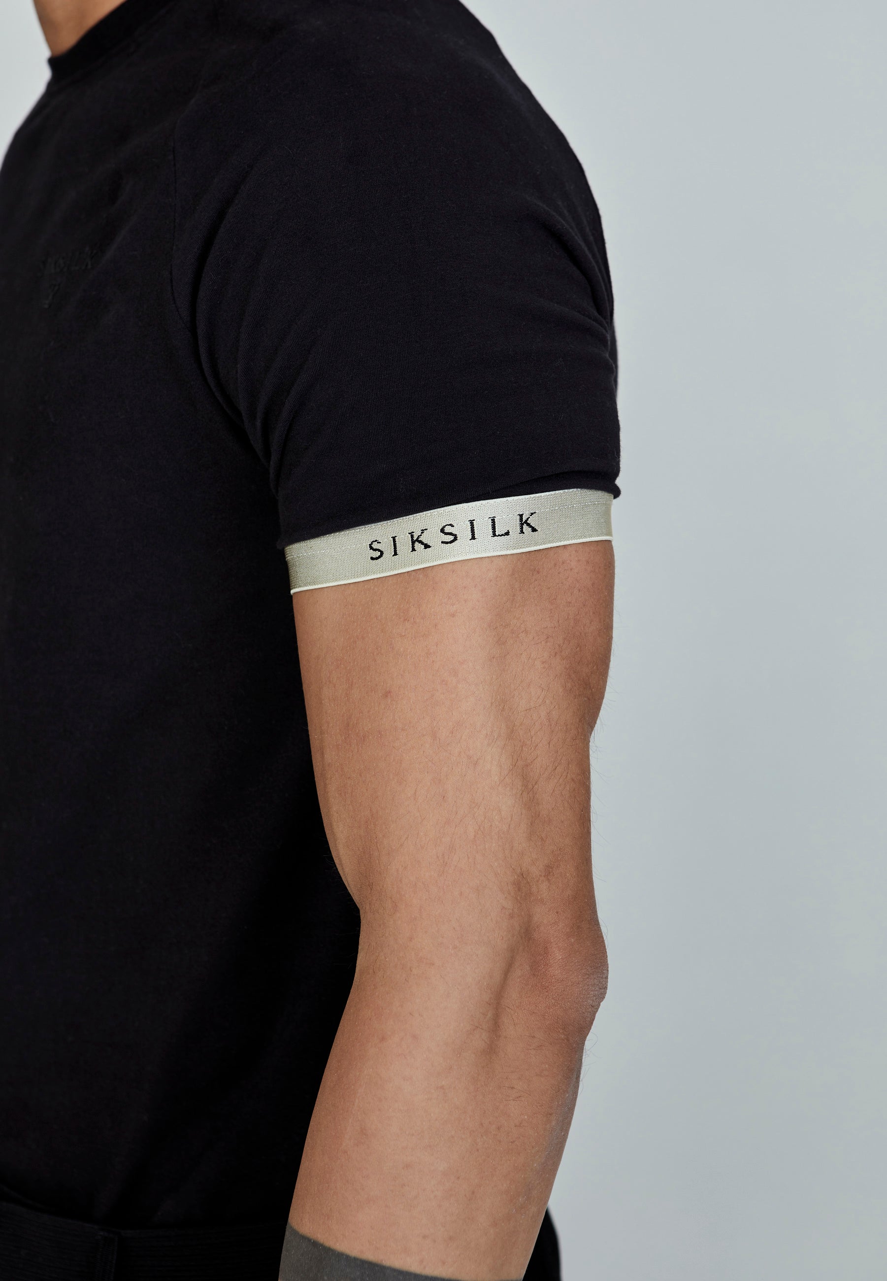 Maglietta Tech in nero Magliette SikSilk