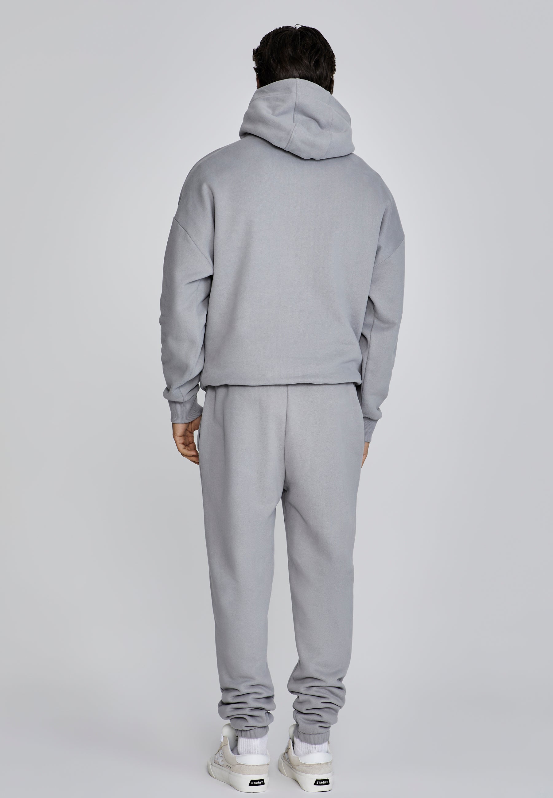 Maglioni Felpa con cappuccio in grigio SikSilk