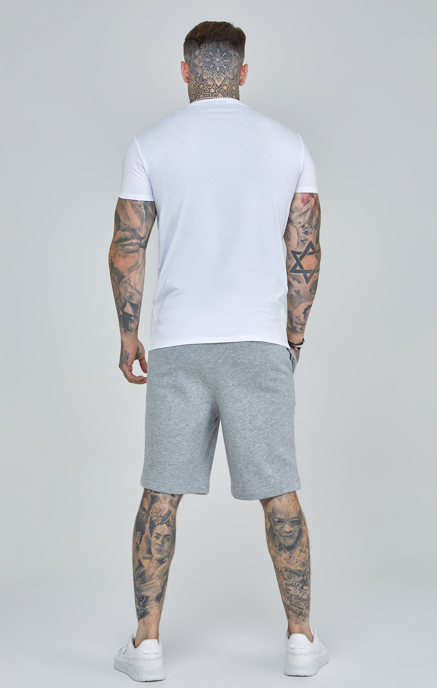 Maglietta Essentials in Bianco Magliette SikSilk