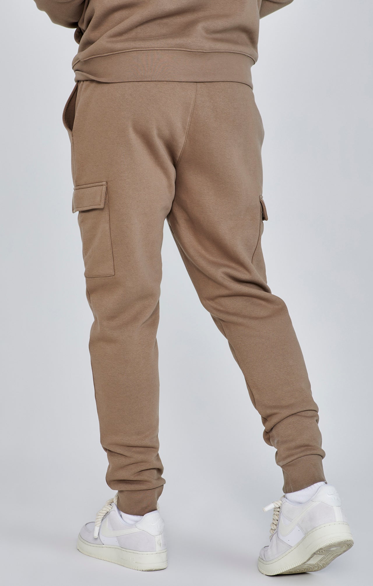 Pantalone Cargo Essentials in marrone Pantaloni SikSilk
