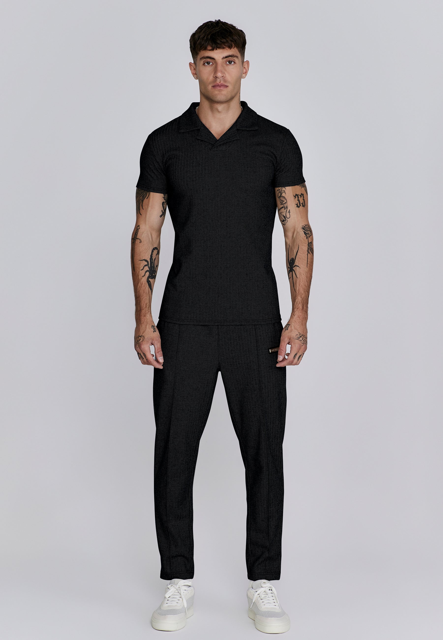 Maglietta Smart in Nero Magliette SikSilk