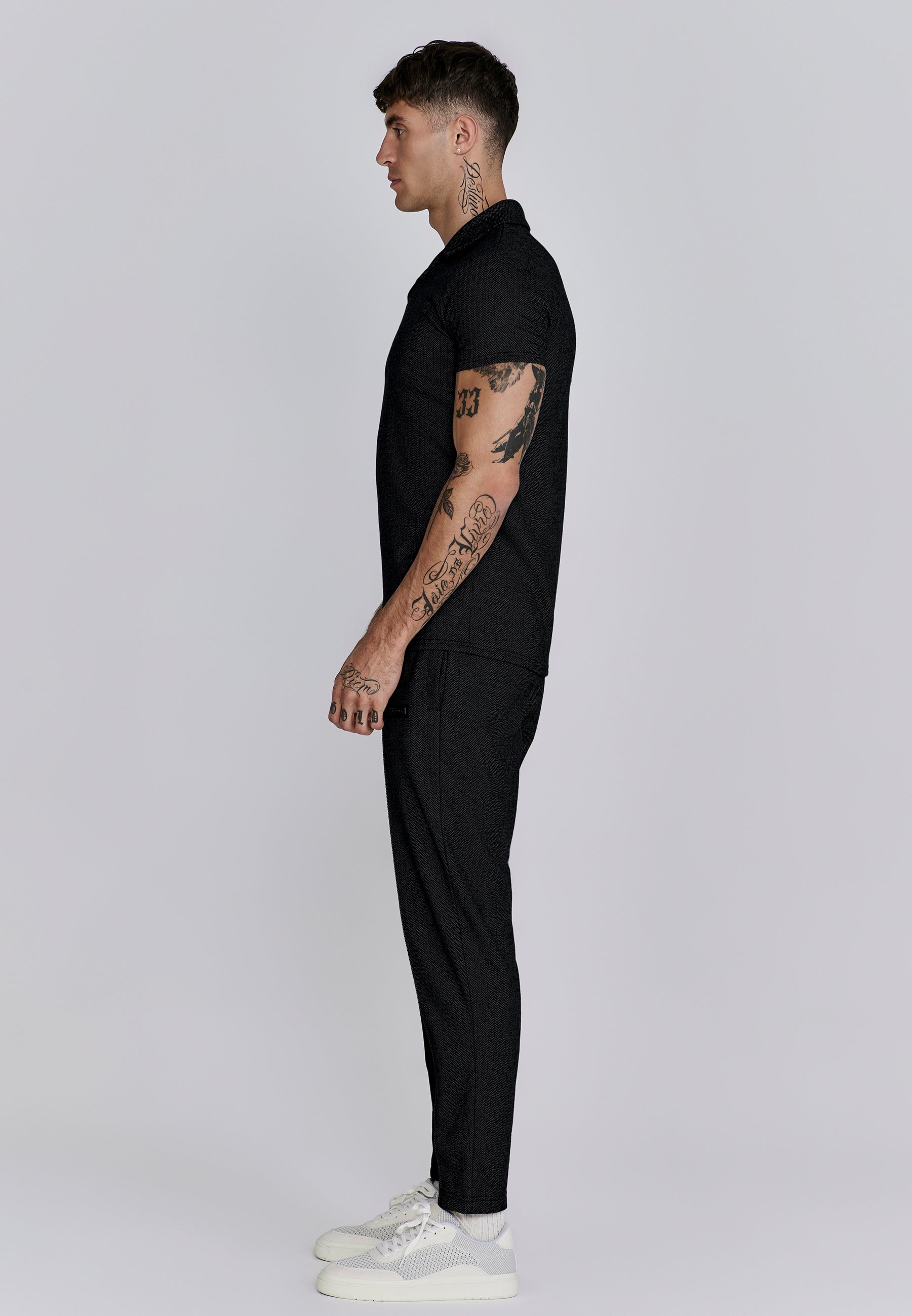 Maglietta Smart in Nero Magliette SikSilk