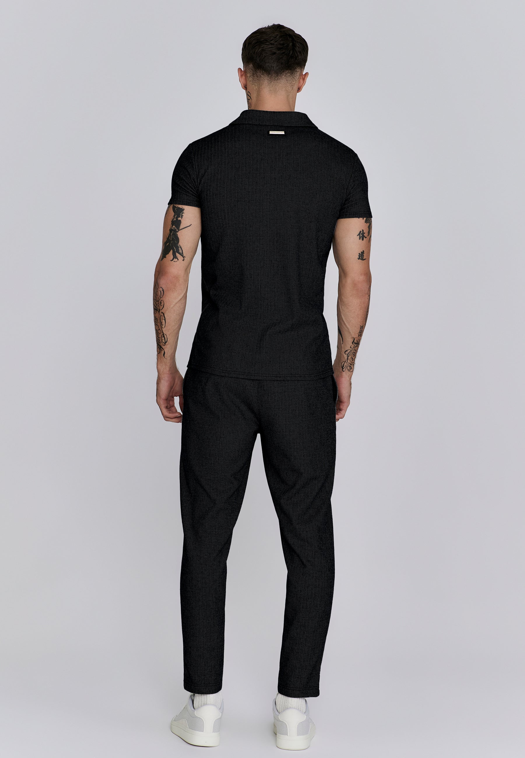 Maglietta Smart in Nero Magliette SikSilk