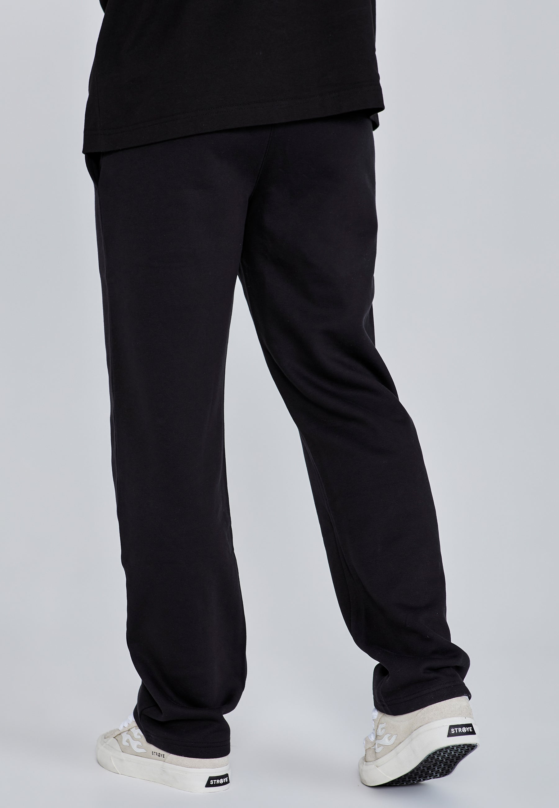 Pantaloni da corsa in nero Pantaloni SikSilk