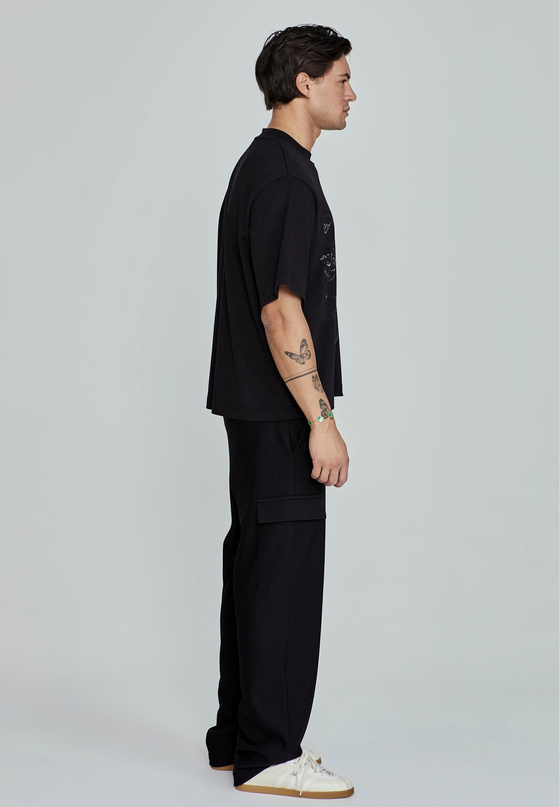 Maglietta Medusa in Nero Magliette SikSilk
