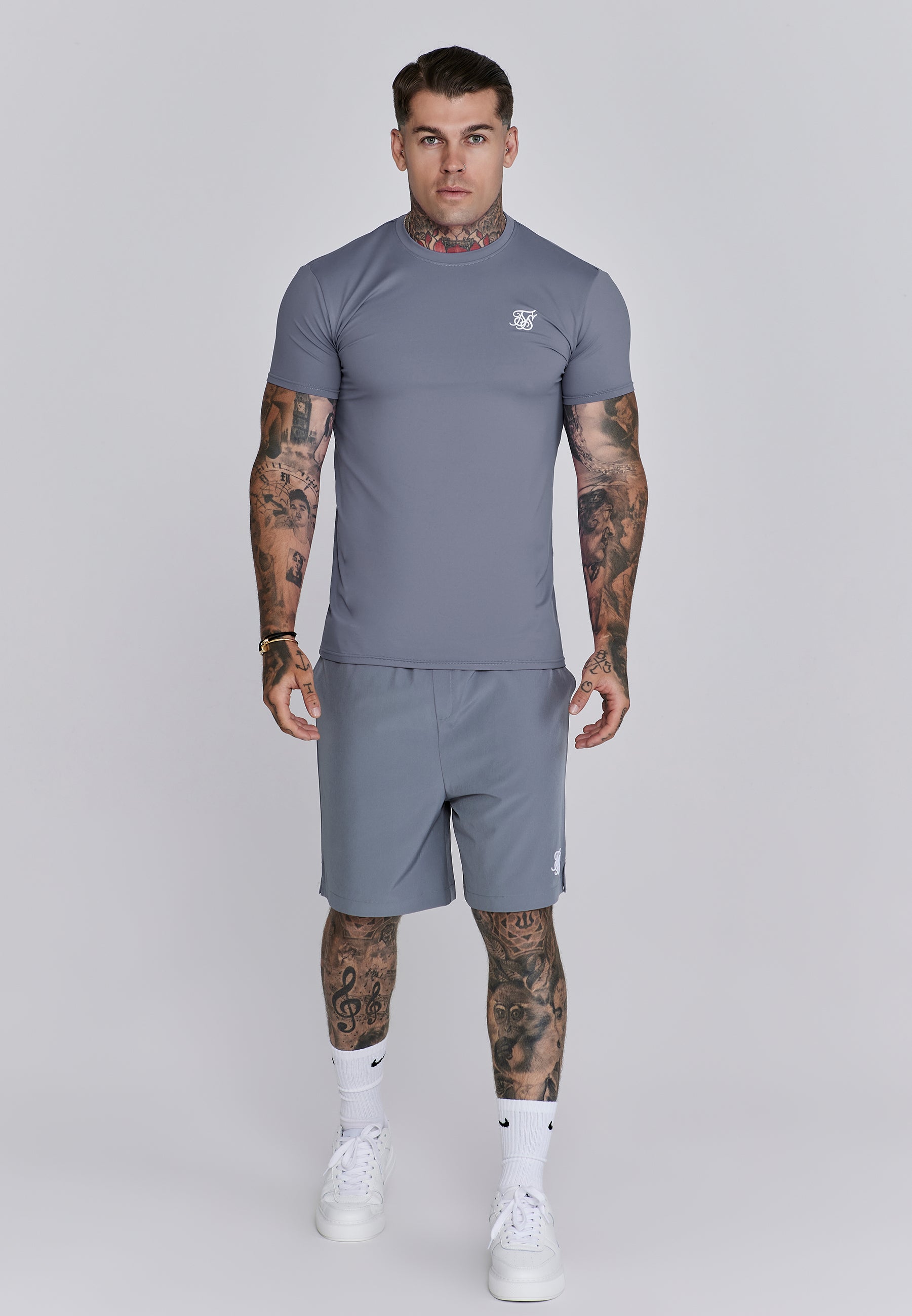 Pantaloncini in grigio Pantaloncini SikSilk