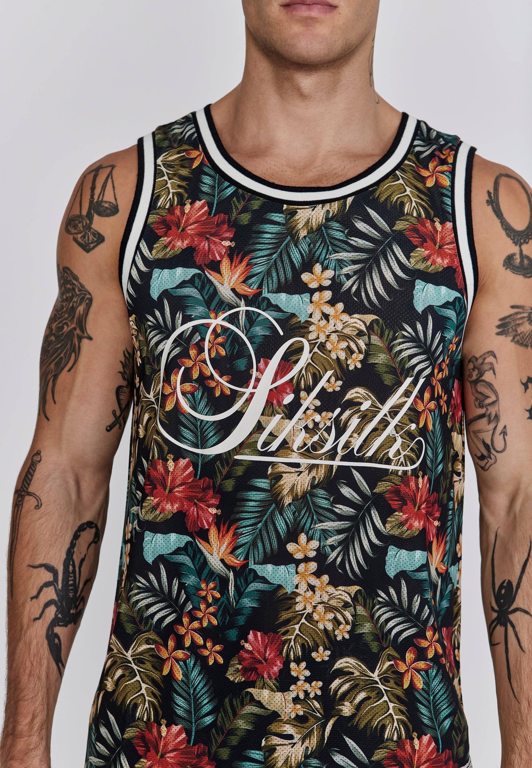Canotta da basket in Multi T-Shirt SikSilk