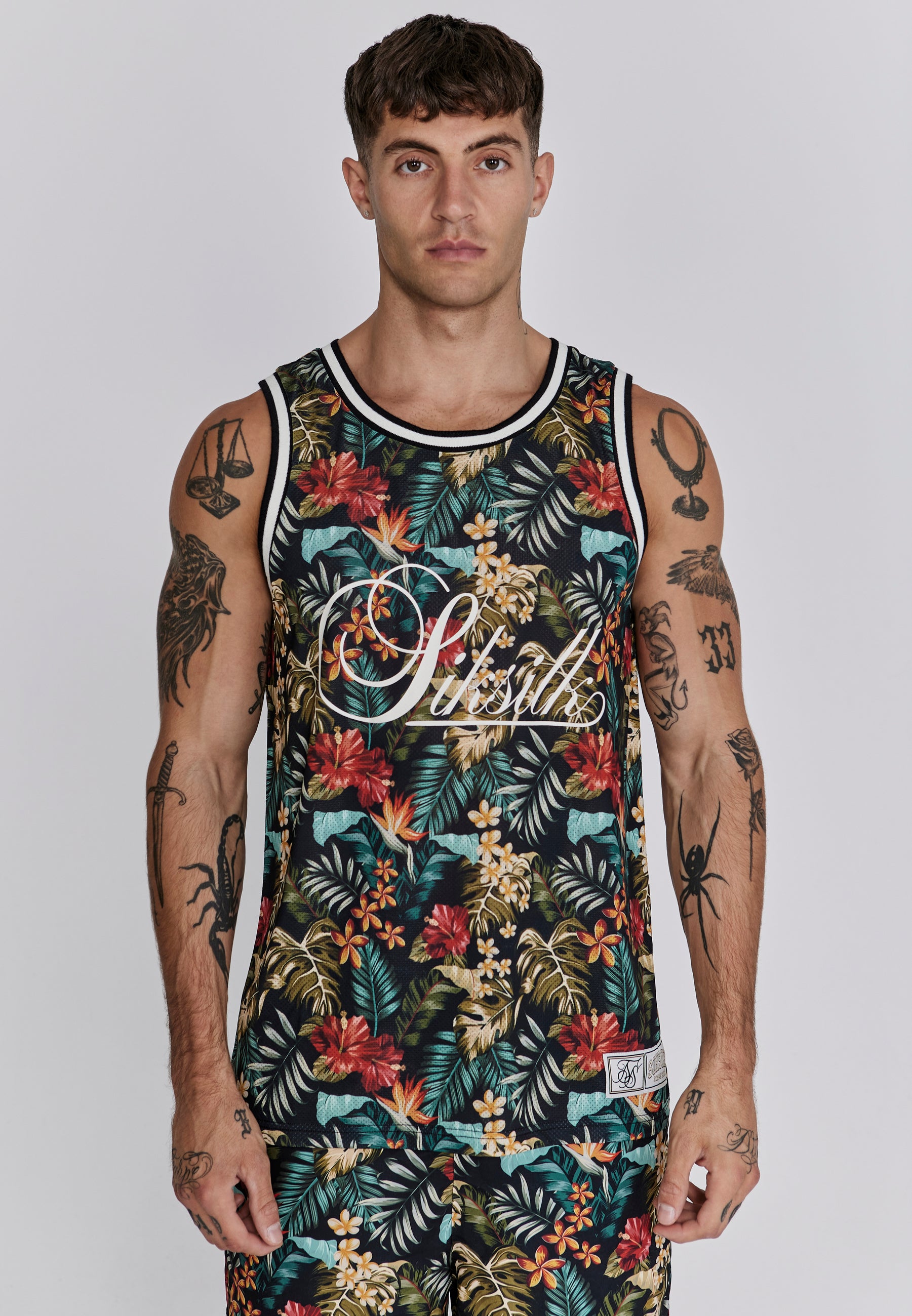 Canotta da basket in Multi T-Shirt SikSilk