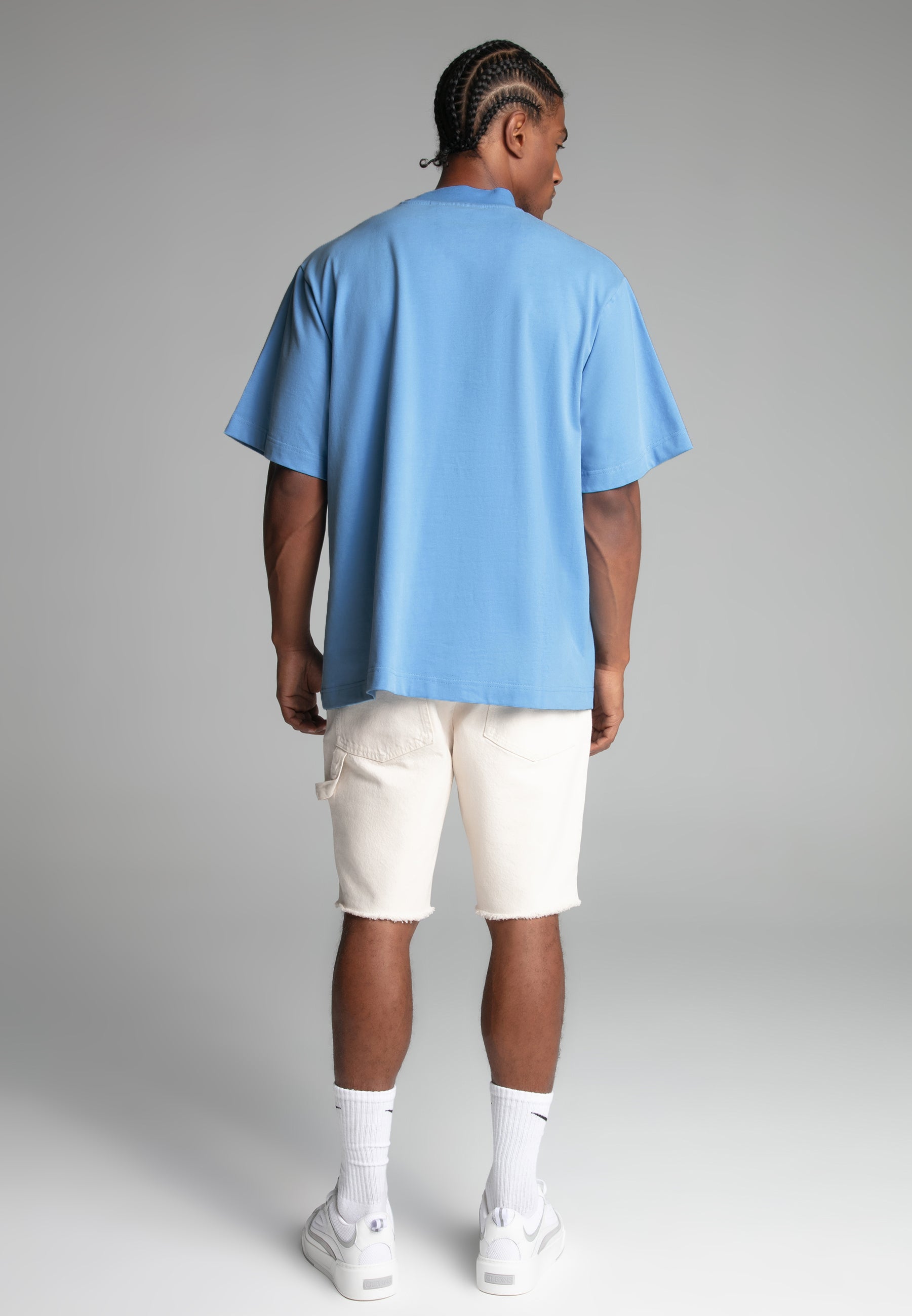 Maglietta con logo in blu Magliette SikSilk