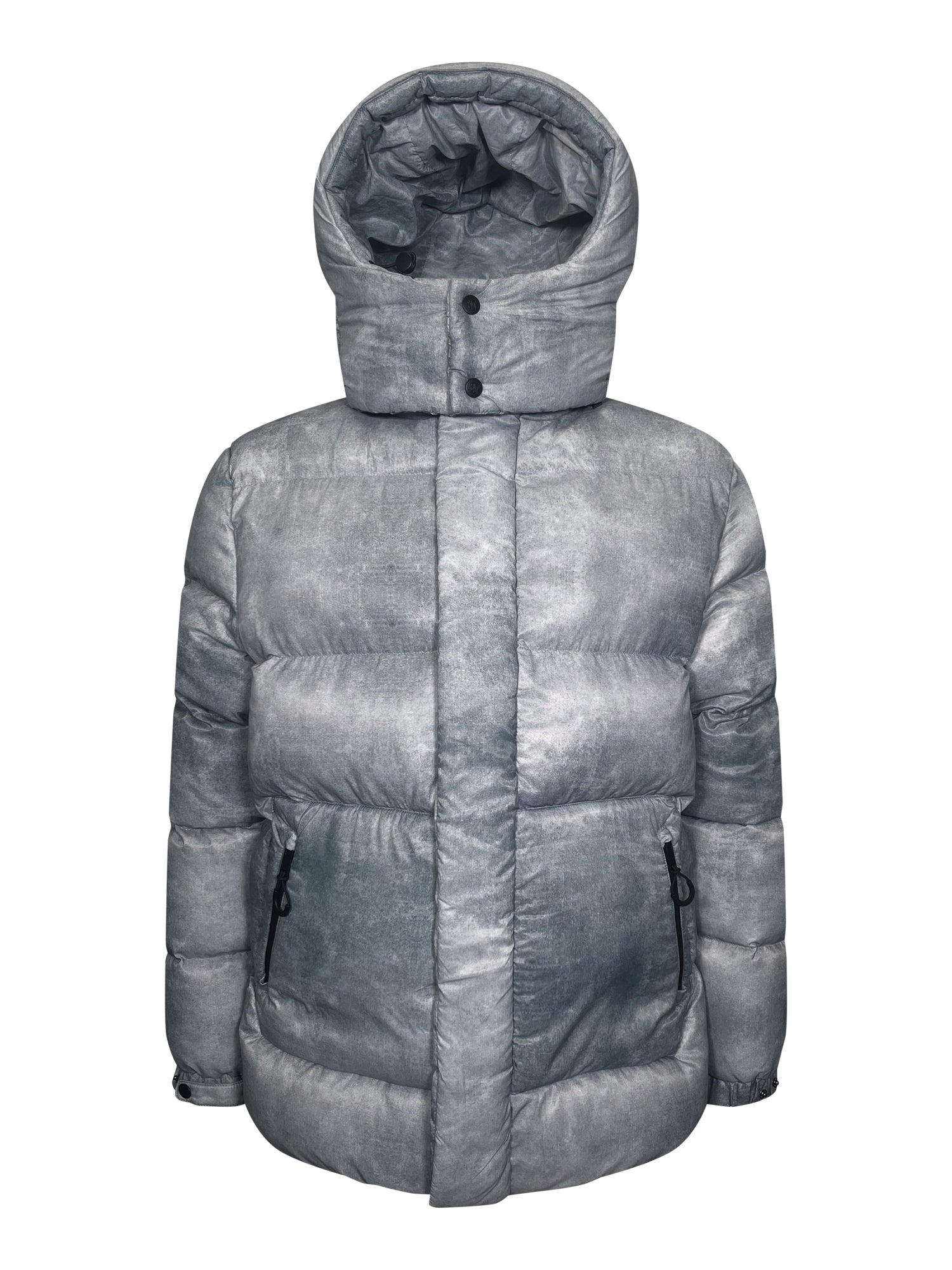 Giacca Puffer in grigio chiaro Giacche SikSilk