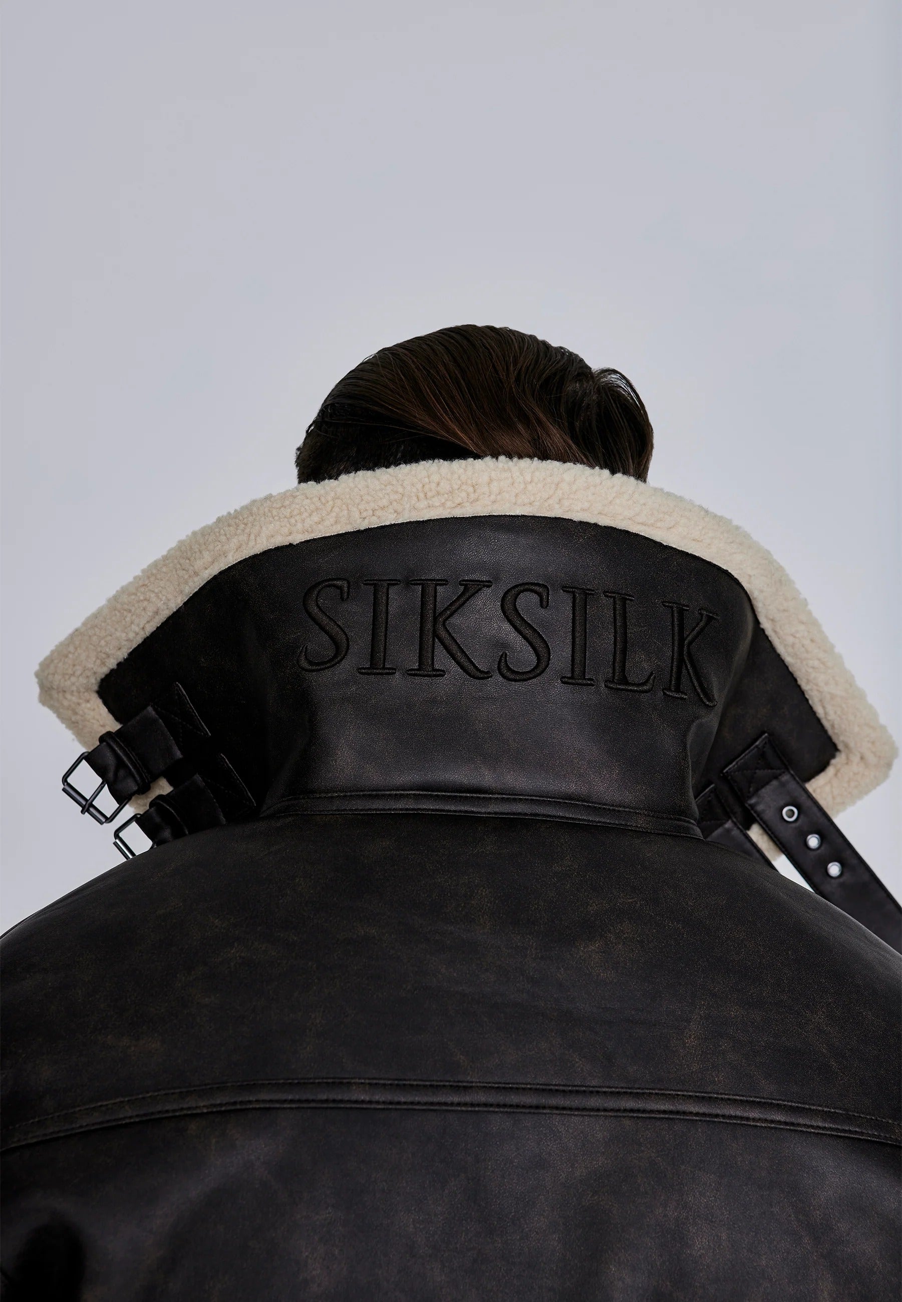 Giacca da aviatore in marrone