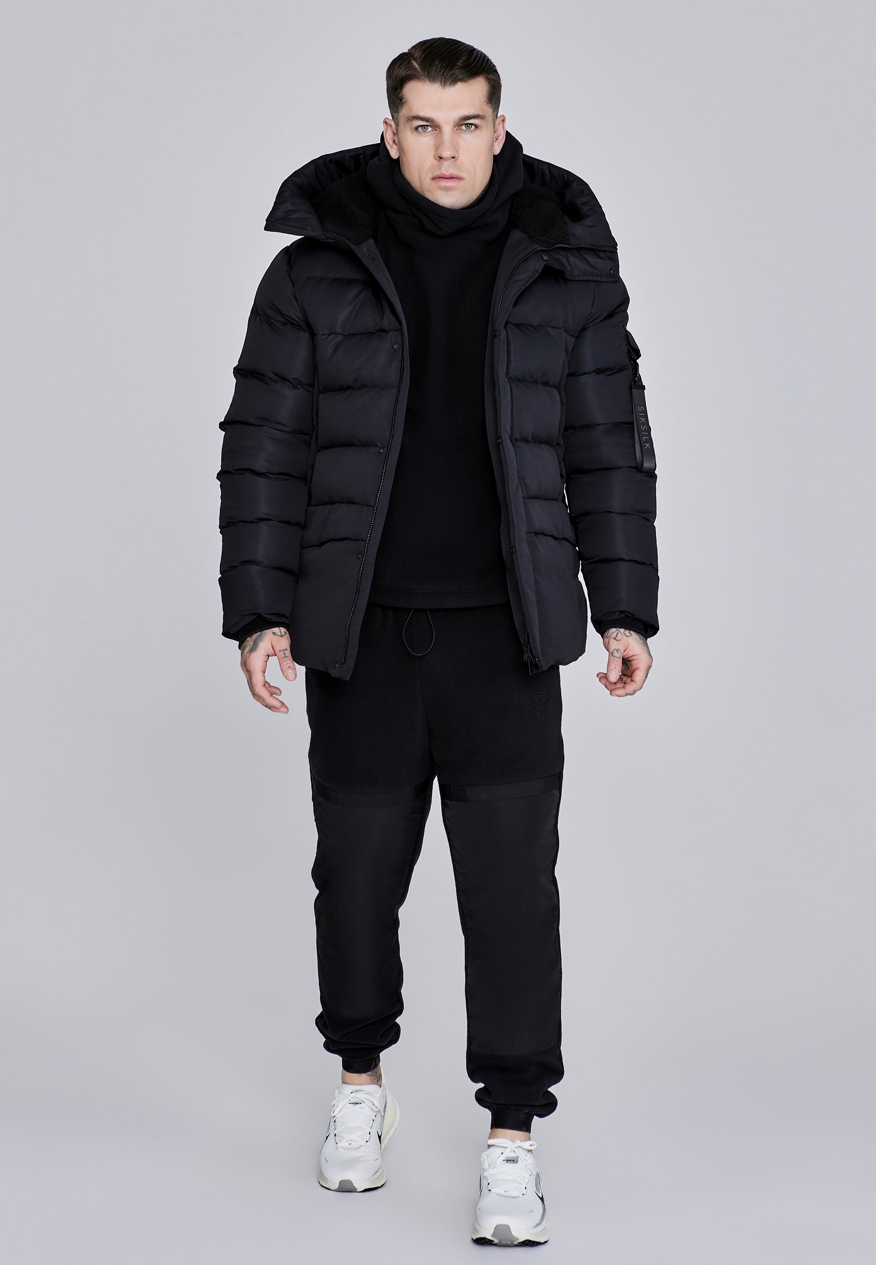 Parka in giacche nere SikSilk