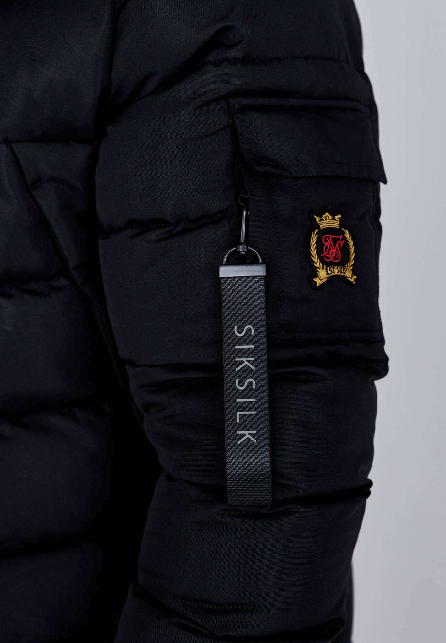 Parka in giacche nere SikSilk