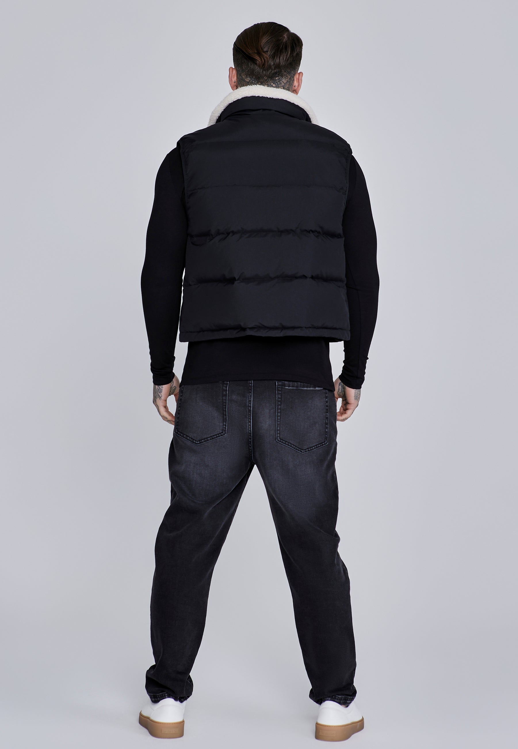 Gilet in Nero Giacche SikSilk