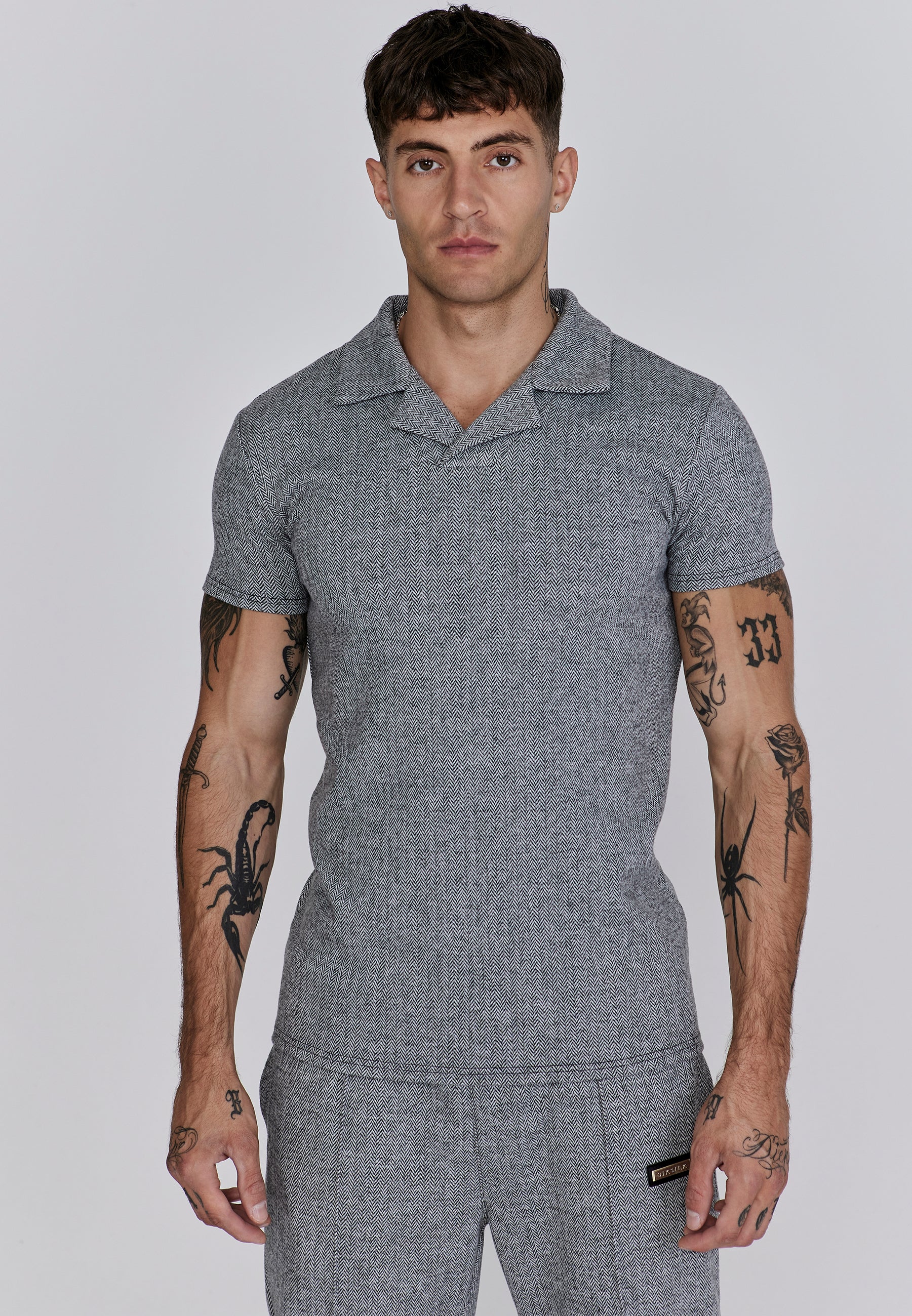 Maglietta Smart in grigio Magliette SikSilk