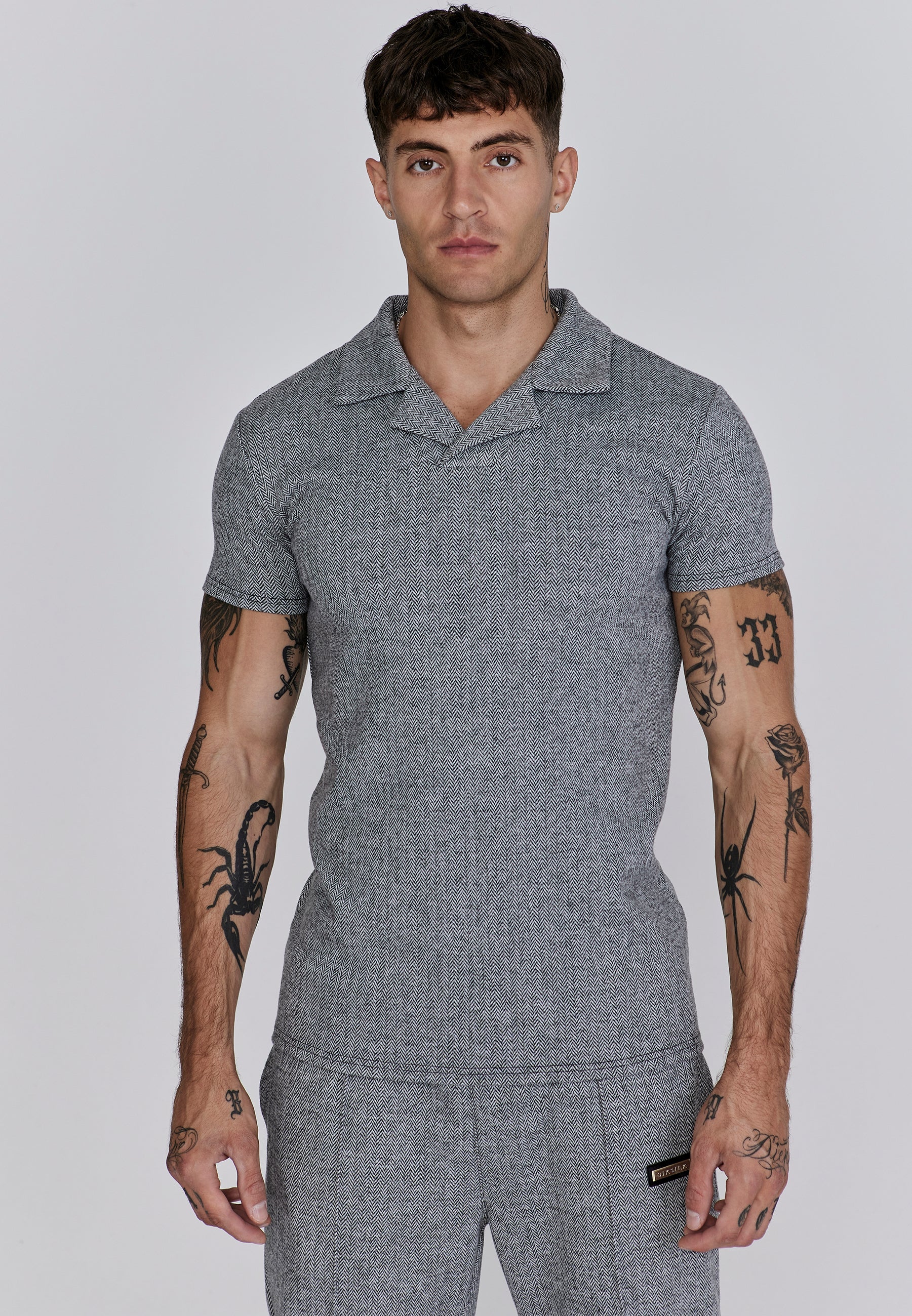 Maglietta Smart in grigio Magliette SikSilk