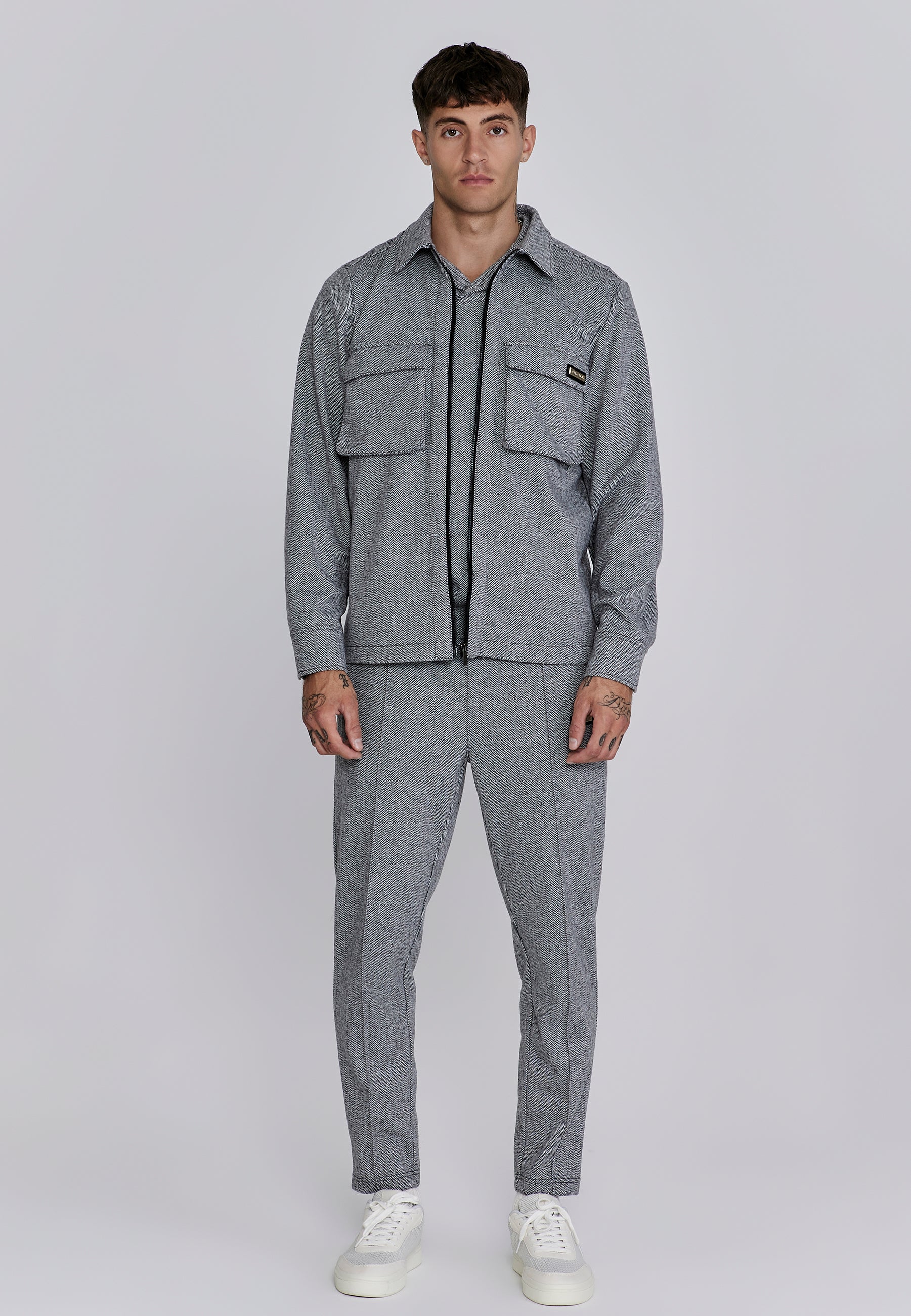 Camicia elegante in grigio Camicie SikSilk
