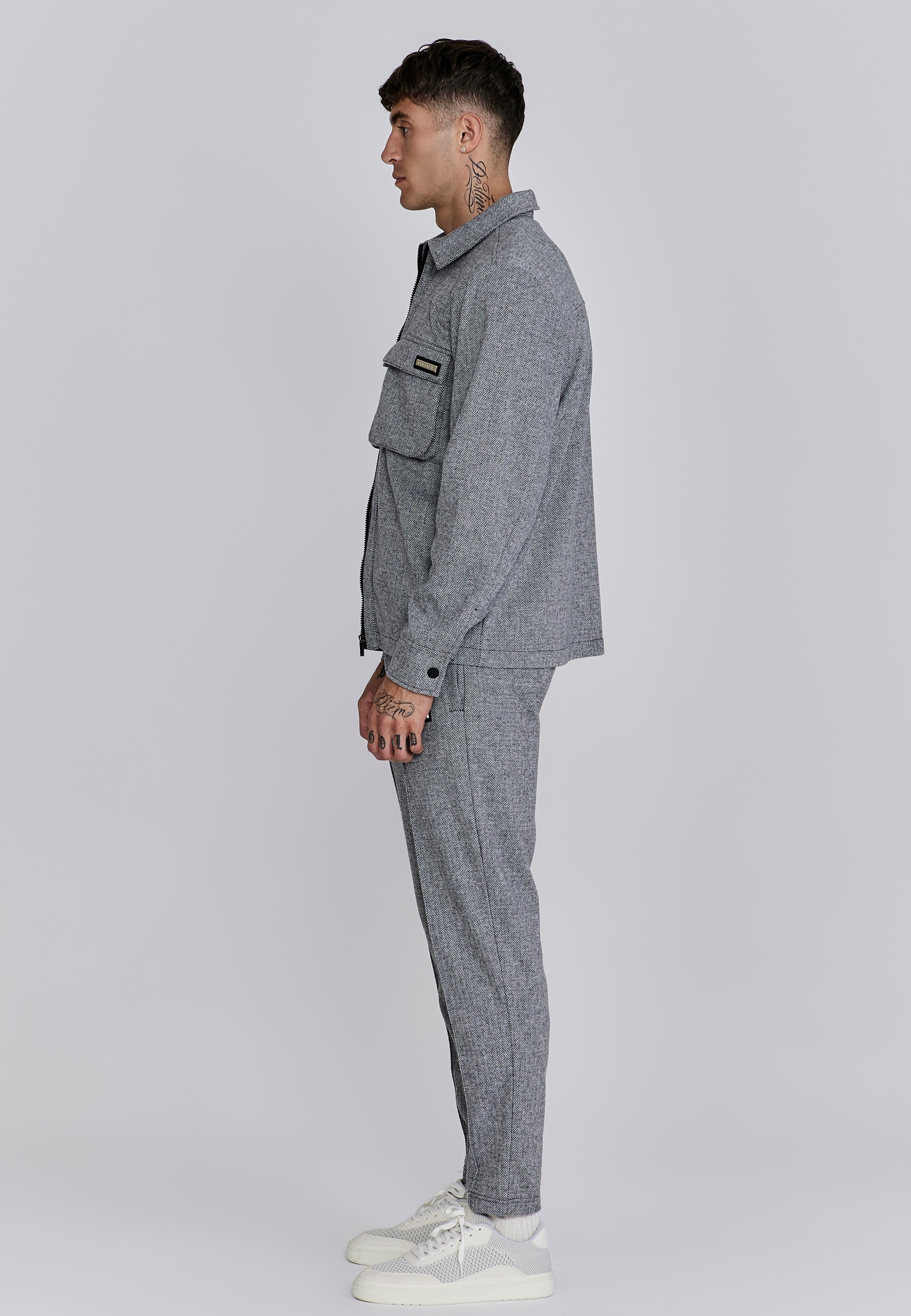 Camicia elegante in grigio Camicie SikSilk