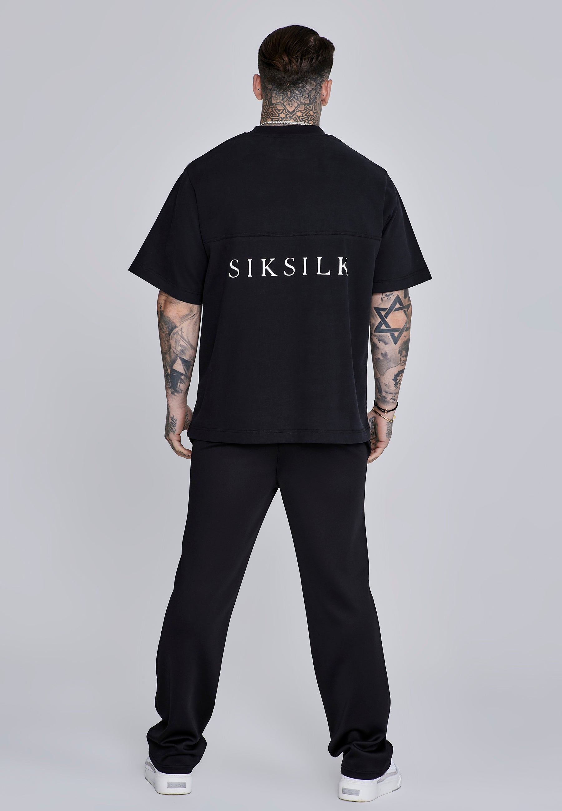 Maglietta grafica in nero Magliette SikSilk