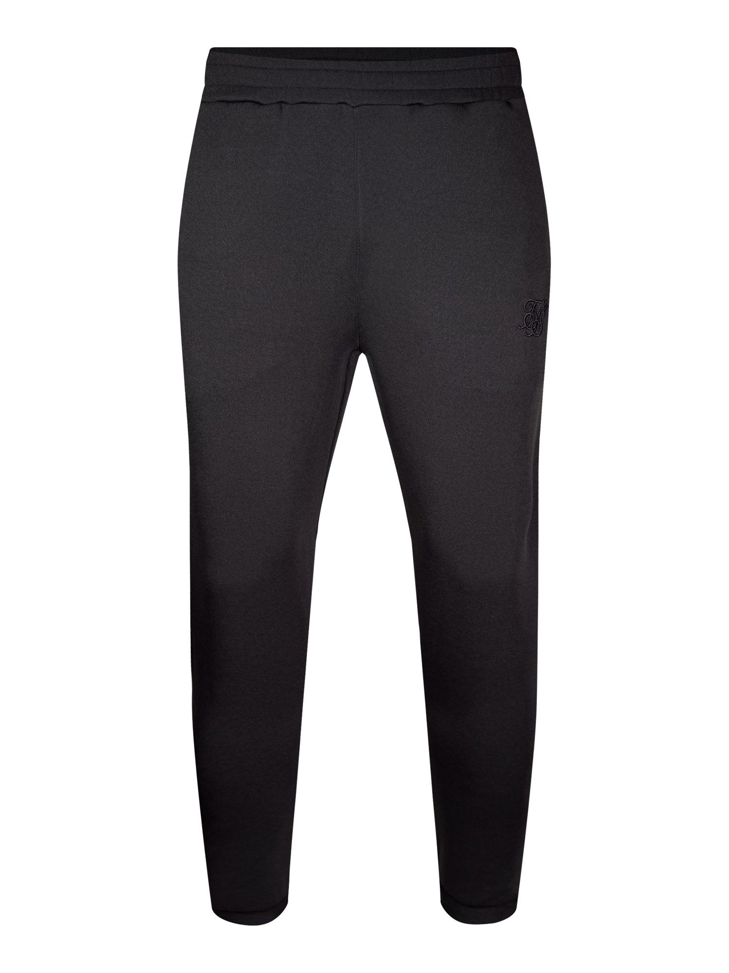 Joggers muscolosi in nero Pantaloni SikSilk
