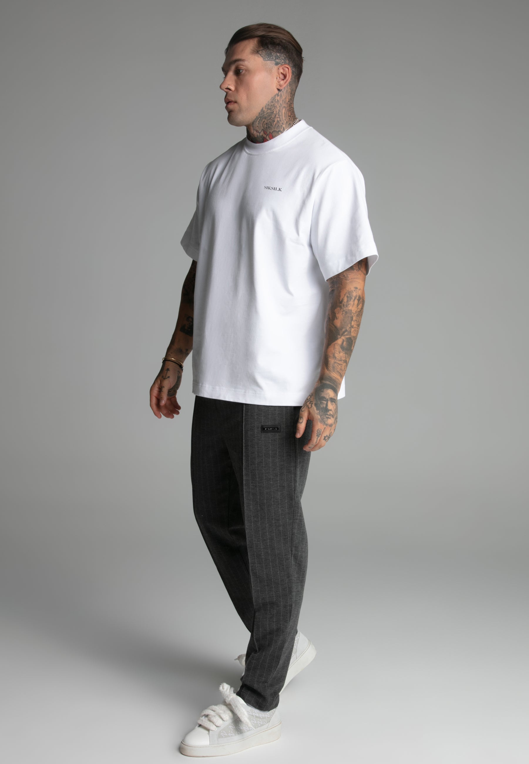 Maglietta grafica in bianco Magliette SikSilk
