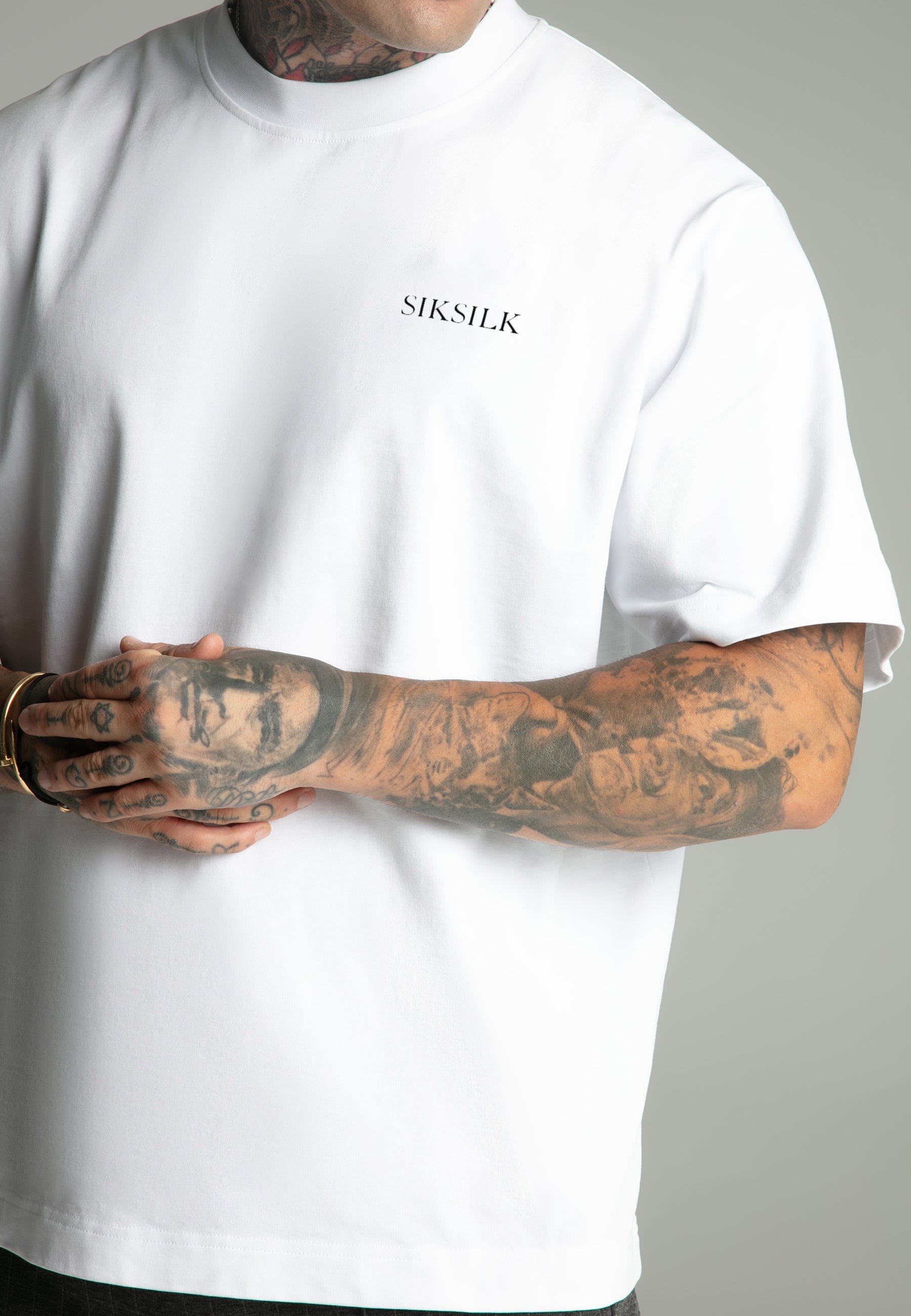 Maglietta grafica in bianco Magliette SikSilk