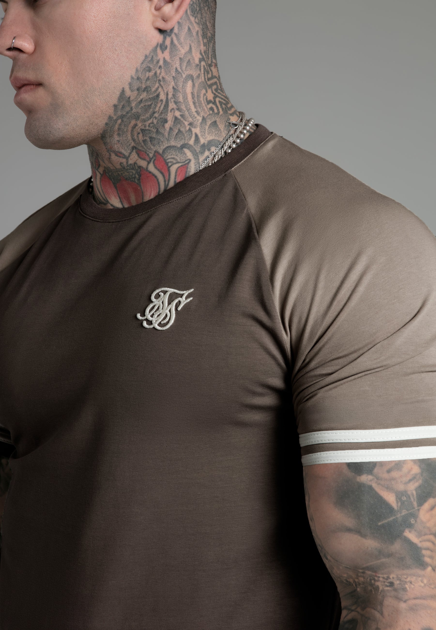 Maglietta Tournament in marrone Magliette SikSilk