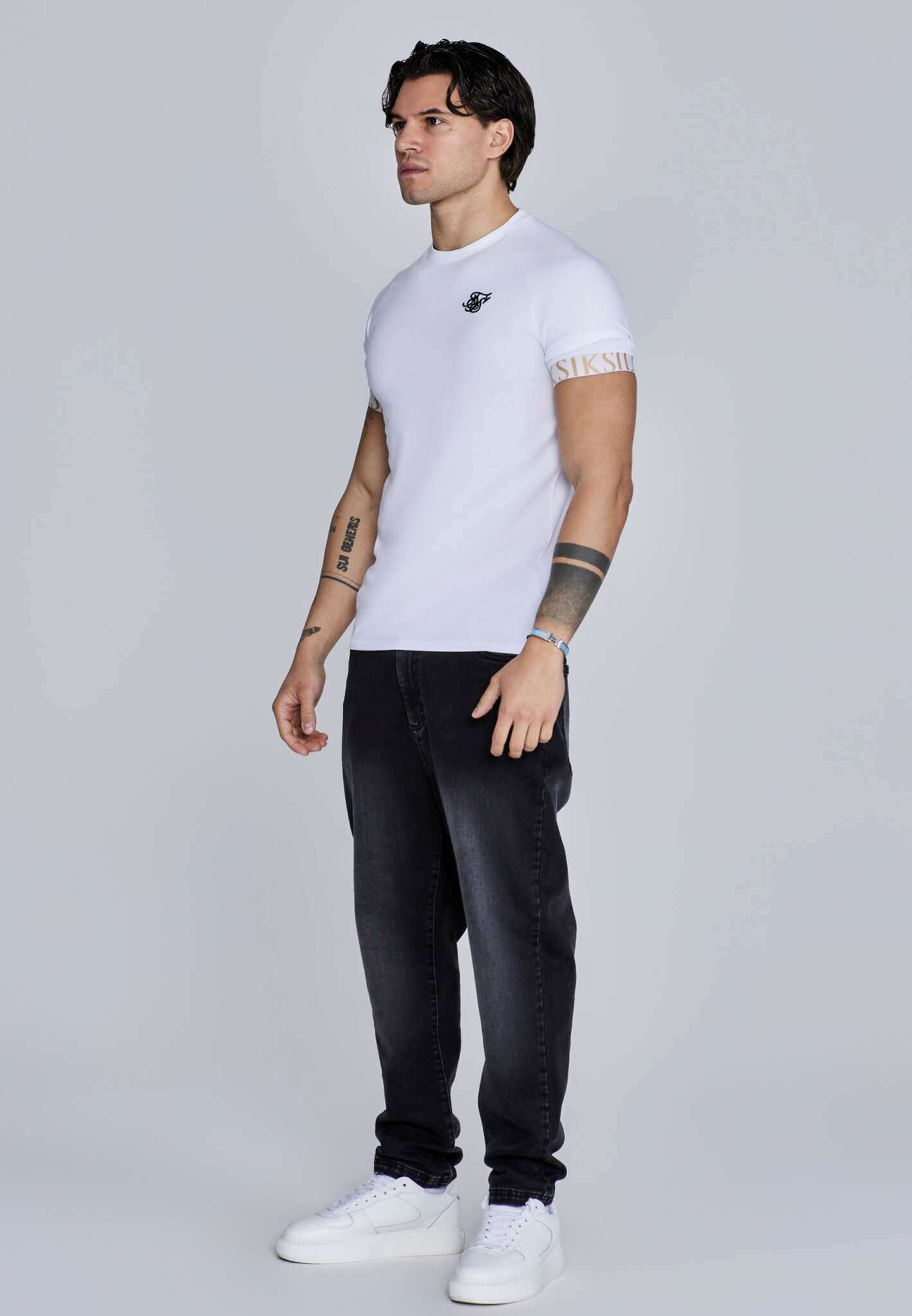 Maglietta Tech in Bianco Magliette SikSilk