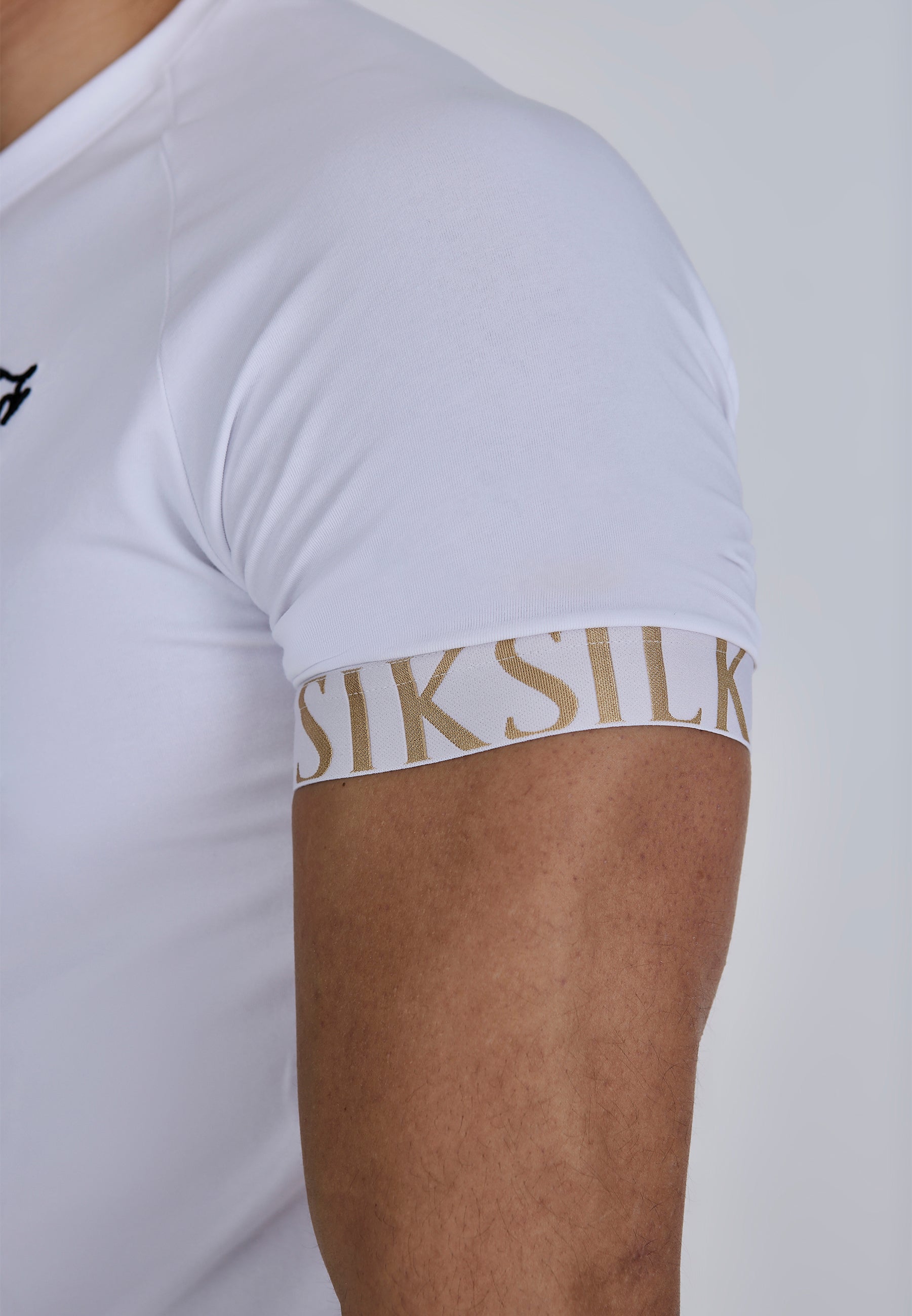 Maglietta Tech in Bianco Magliette SikSilk