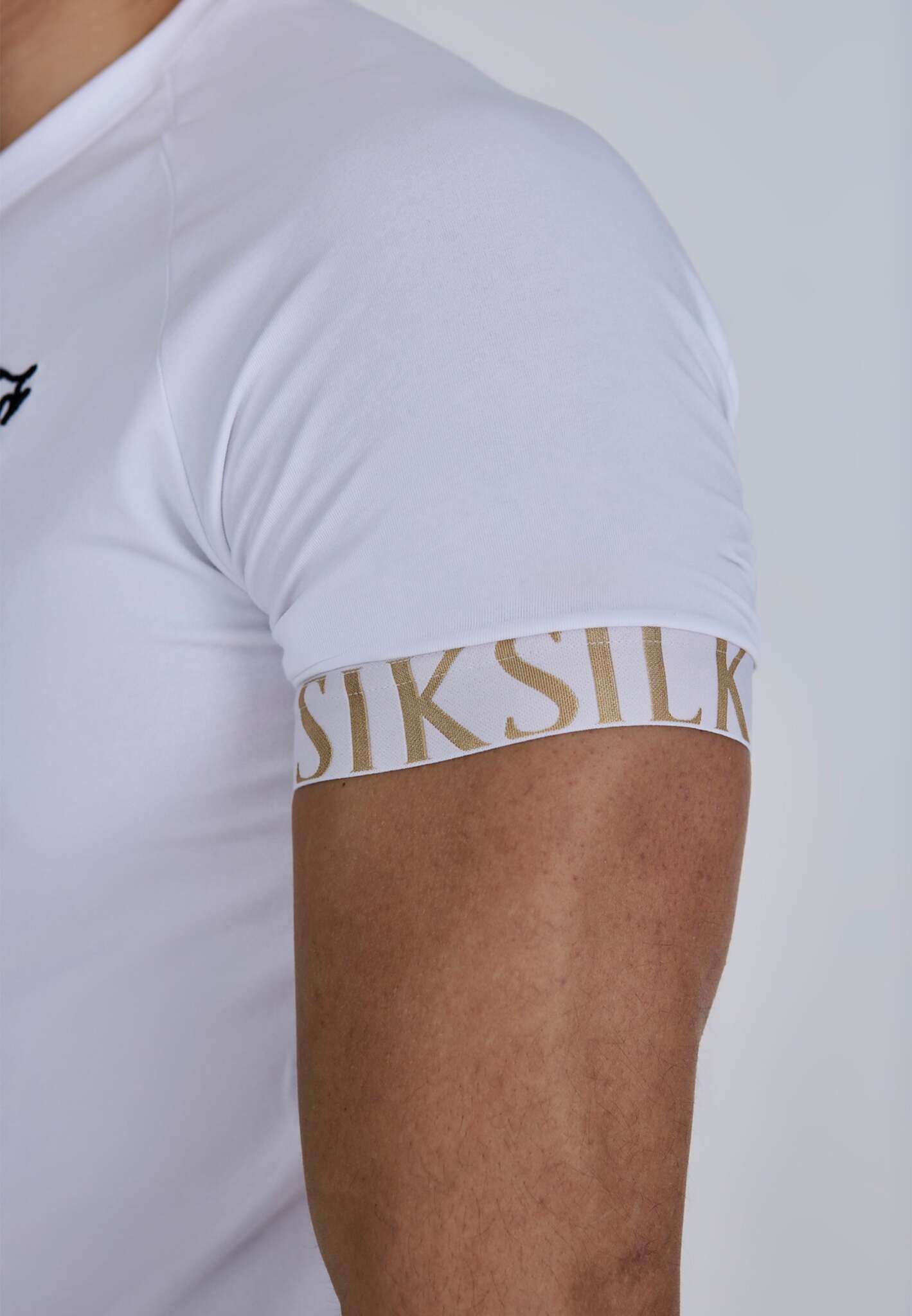 Maglietta Tech in Bianco Magliette SikSilk