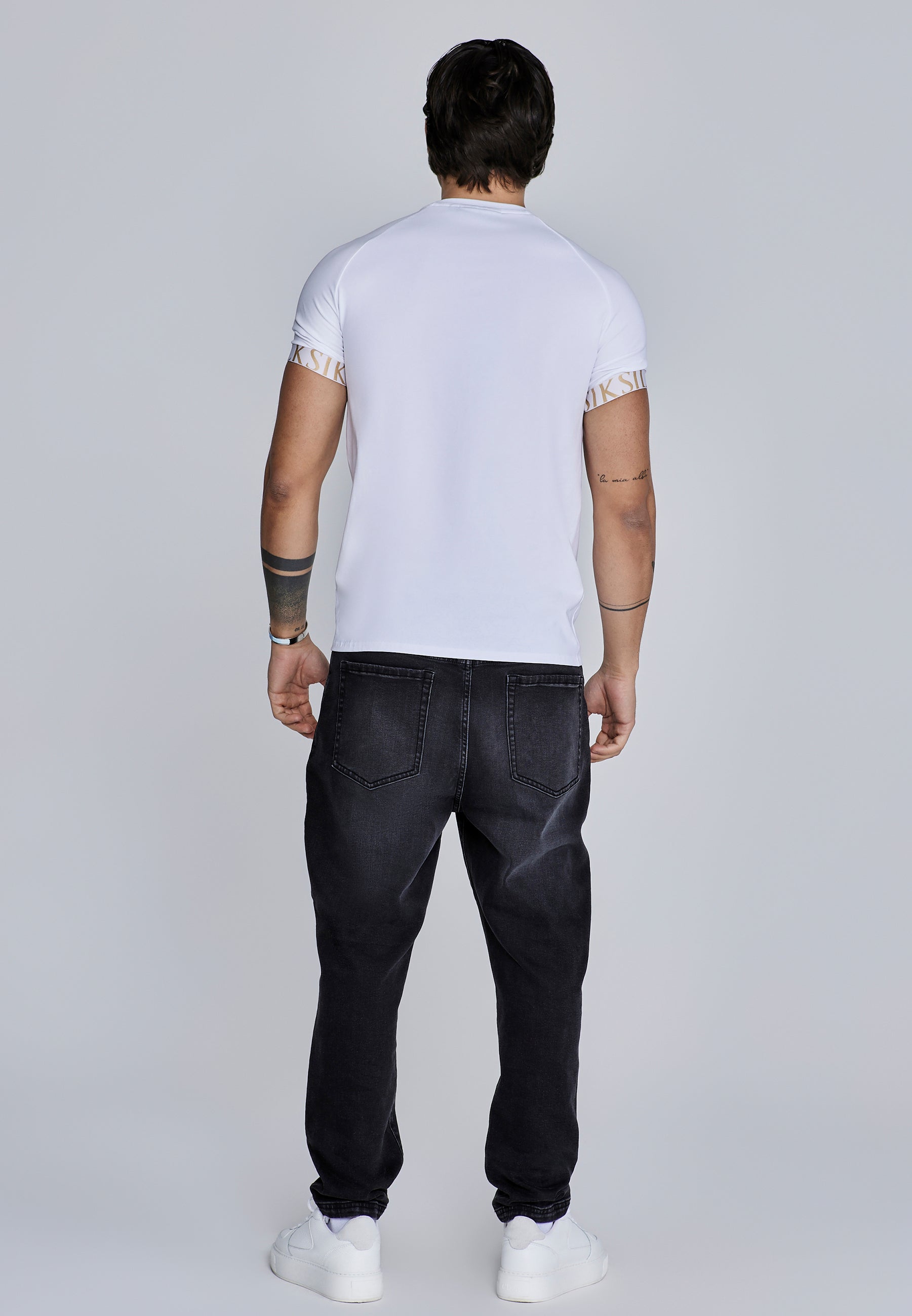 Maglietta Tech in Bianco Magliette SikSilk