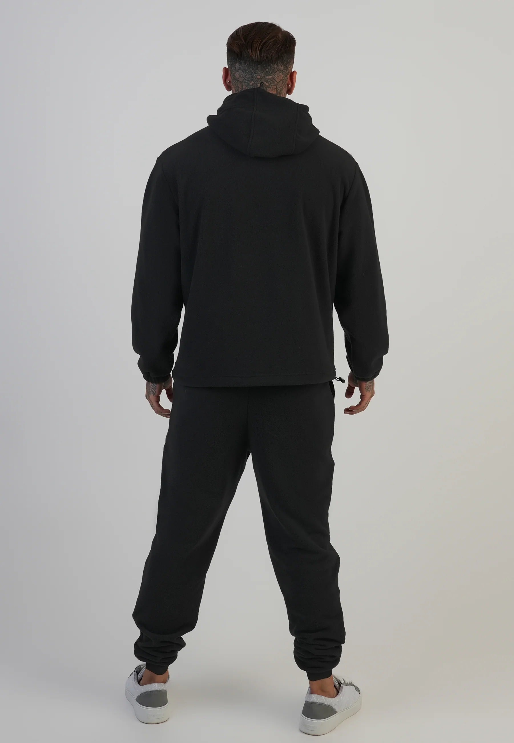 Joggers in pile Polar in nero