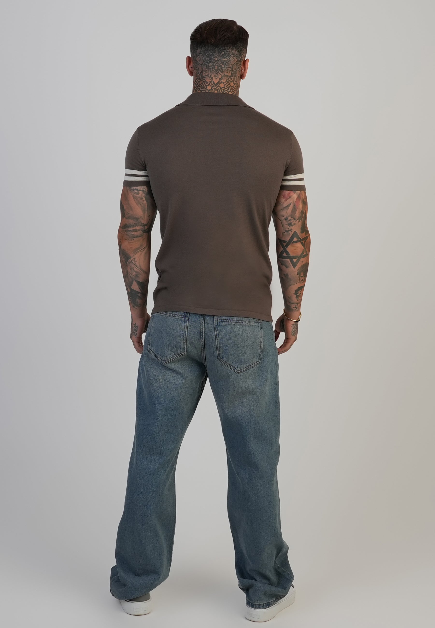 Polo Tournament Revere in marrone Magliette SikSilk