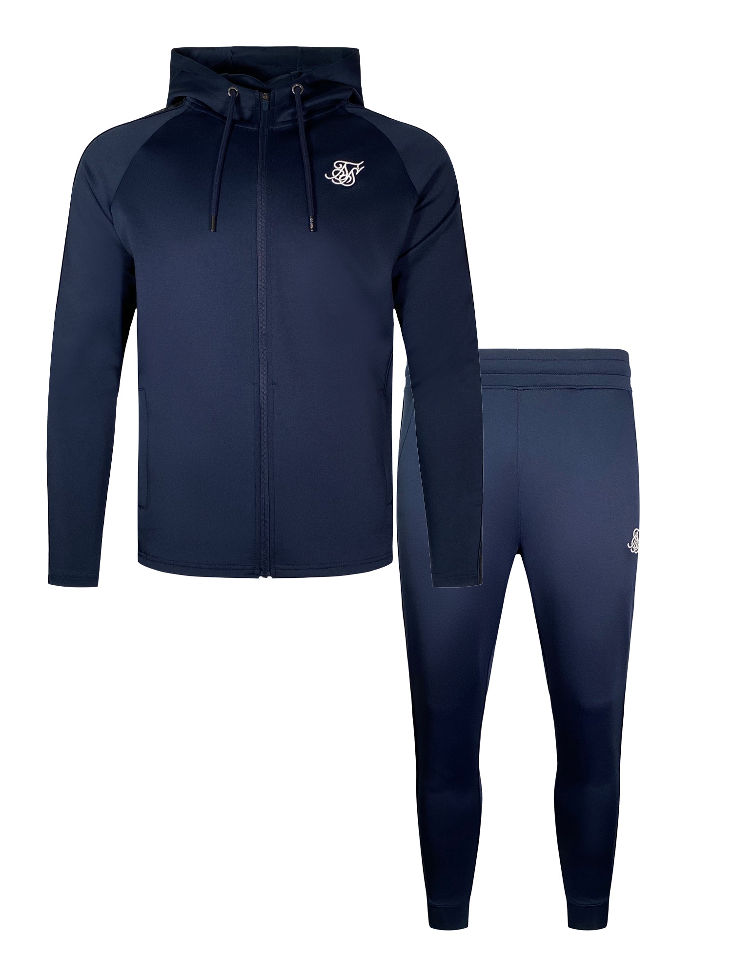 Set felpa con cappuccio e Joggers in Marina SikSilk