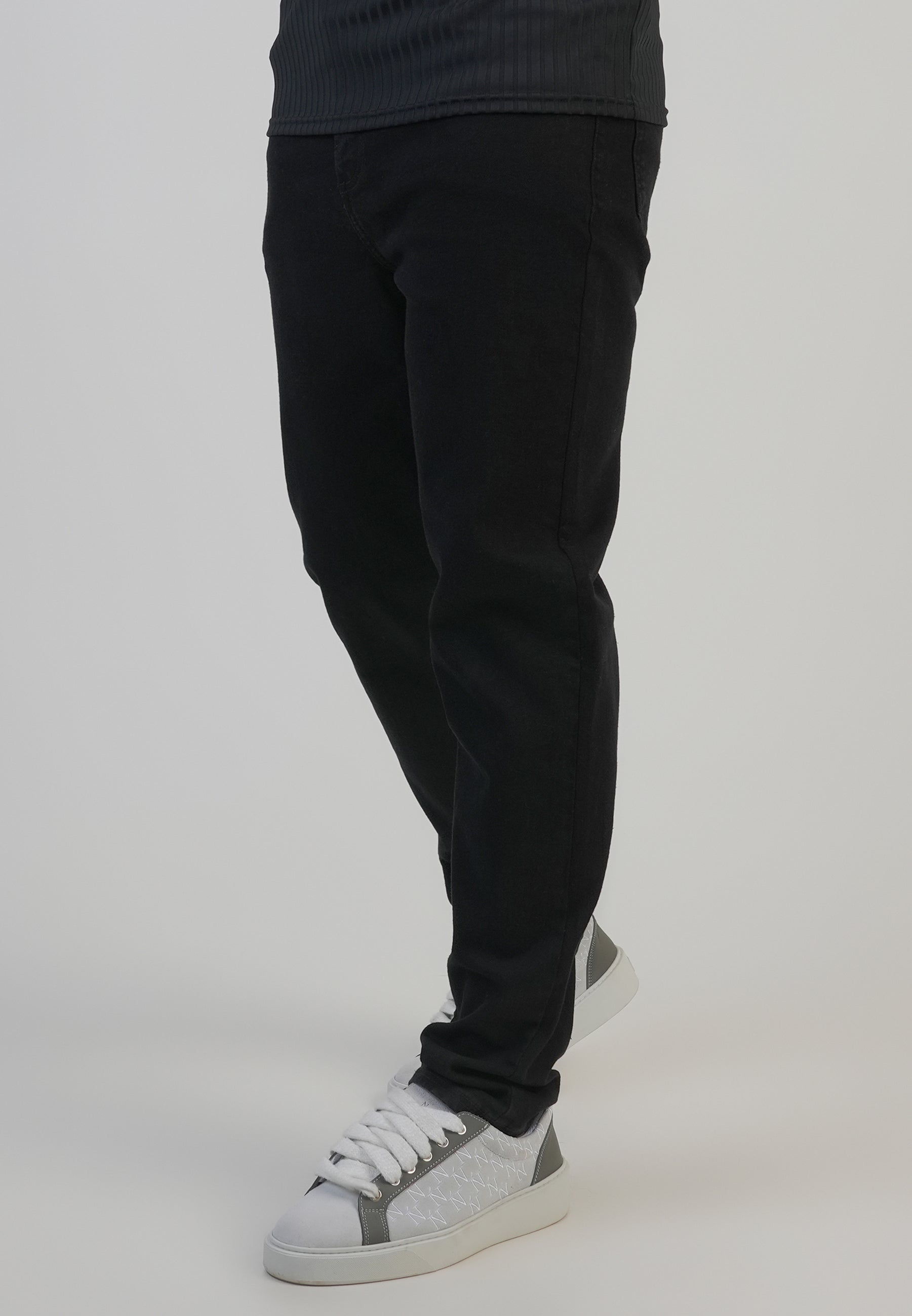 Jeans slim fit in nero Jeans SikSilk