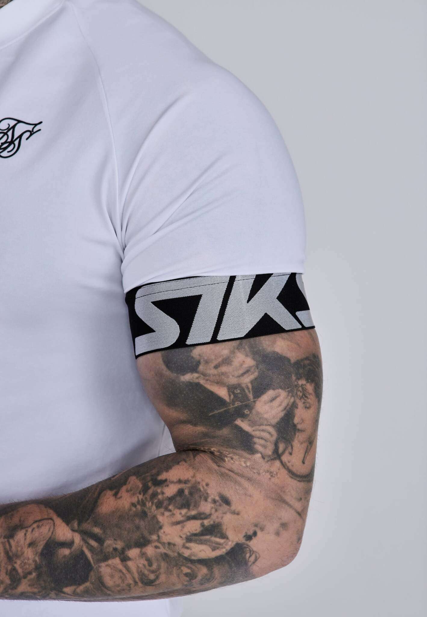 Maglietta Tech in Bianco Magliette SikSilk