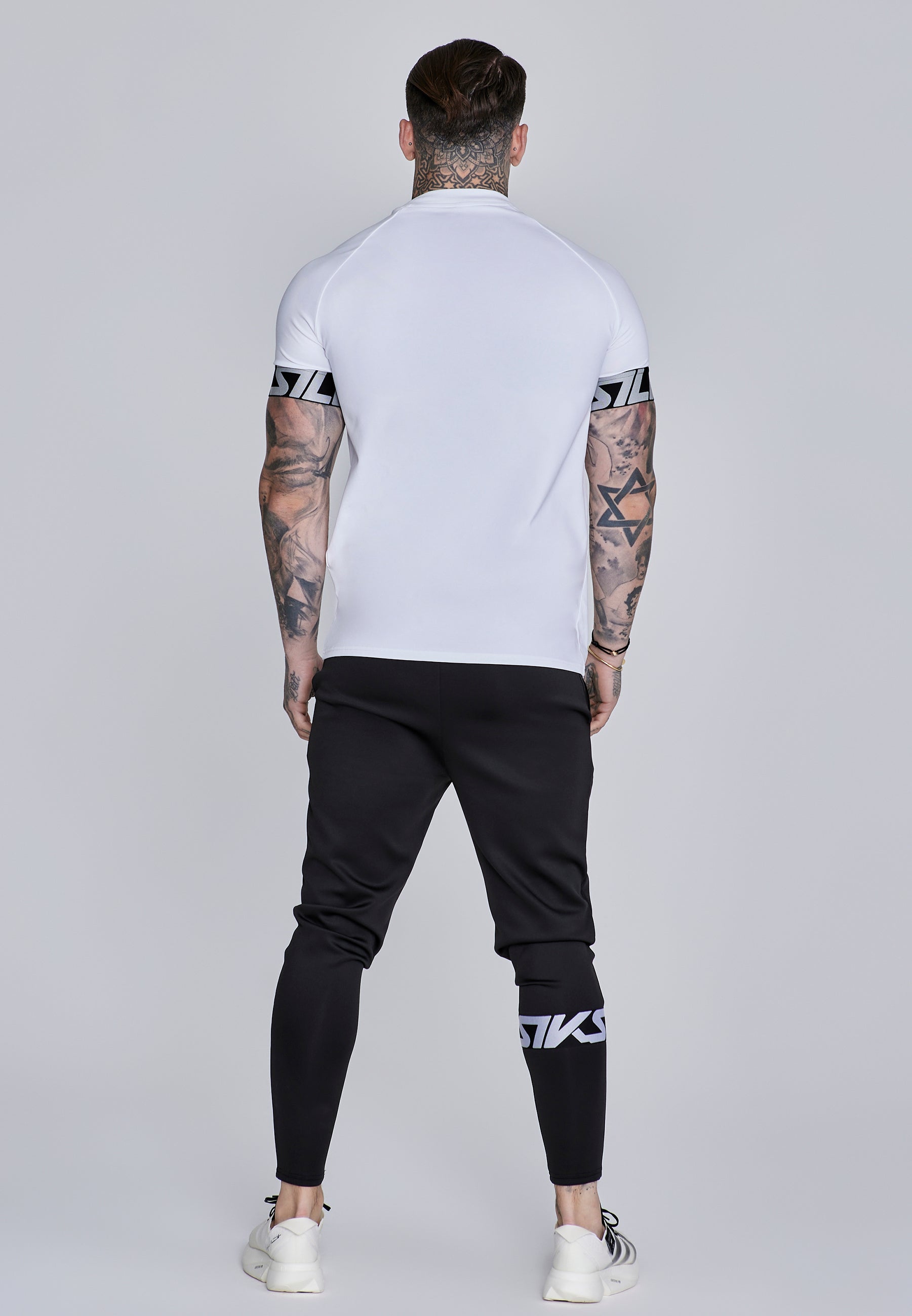 Maglietta Tech in Bianco Magliette SikSilk