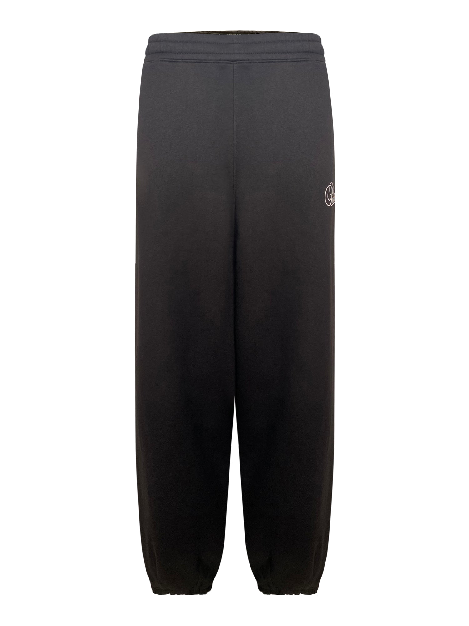 Joggers essenziali in nero Pantaloni SikSilk