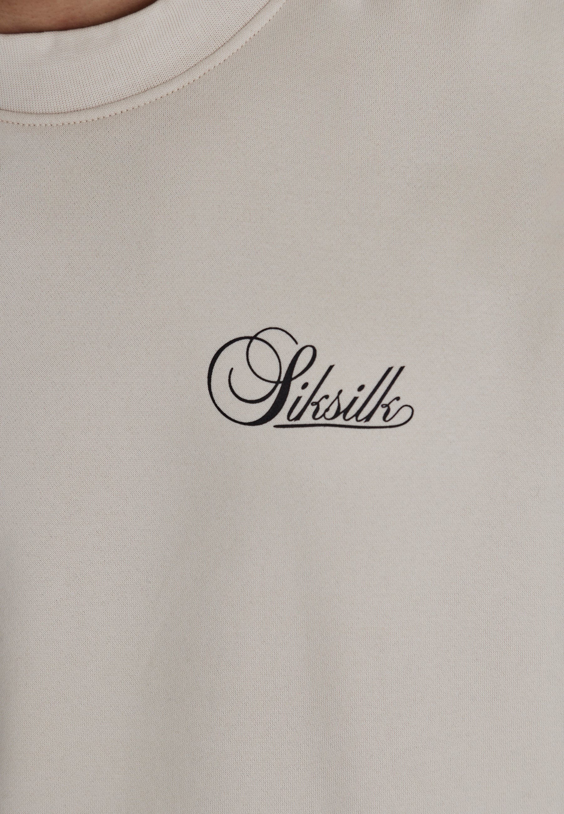 Maglione Essentials in ecru Felpe SikSilk